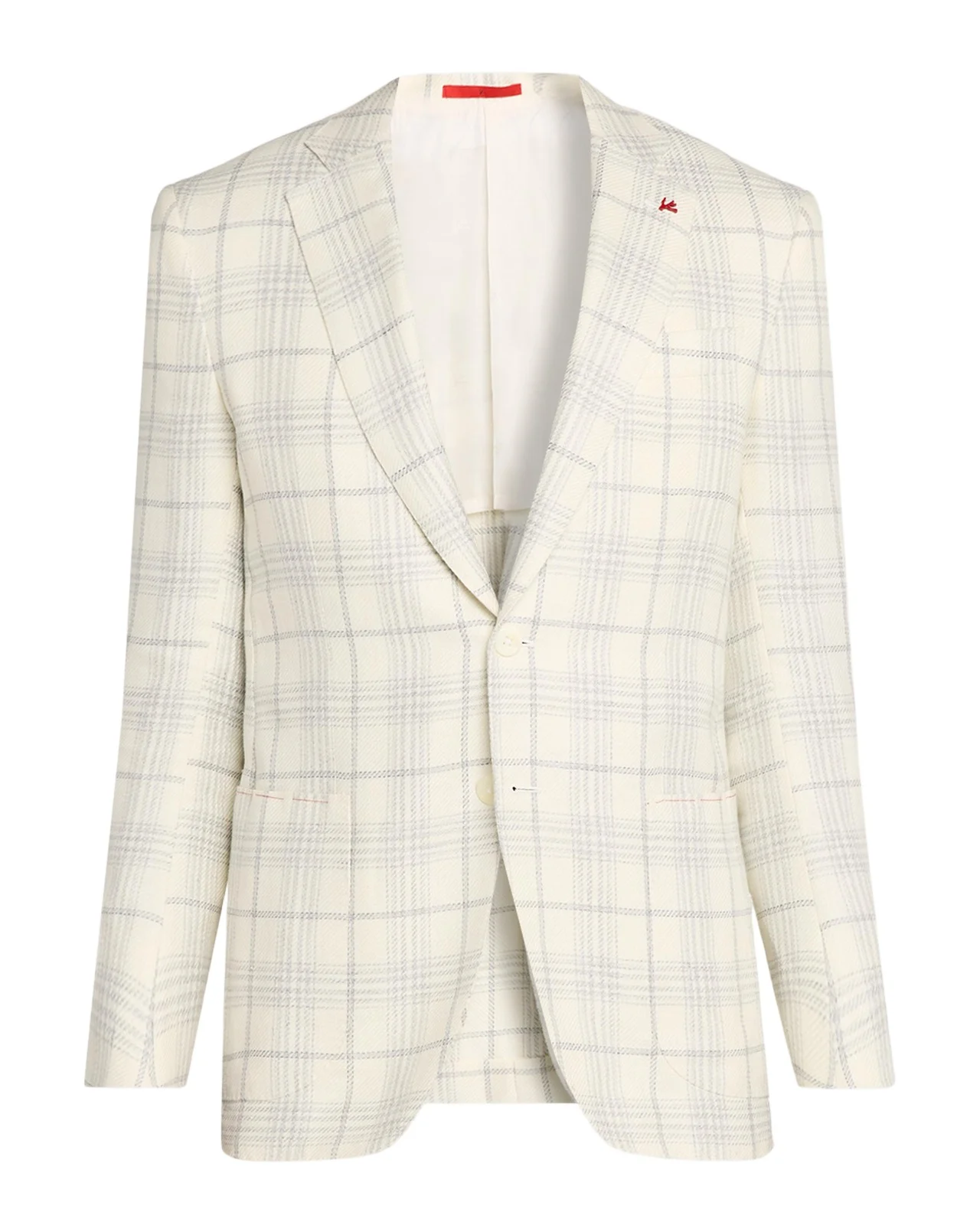 Isaia Men's Plaid Wool Single-Breasted Sport Coat