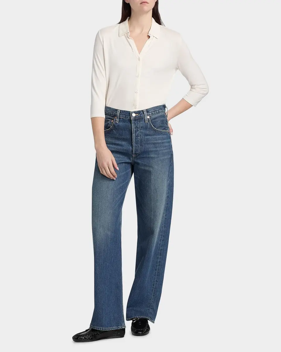 MAJESTIC FILATURES Soft Touch Semi-Relaxed Shirt | Thumbnail 2 MAJESTIC FILATURES Soft Touch Semi-Relaxed Shirt | Thumbnail 2