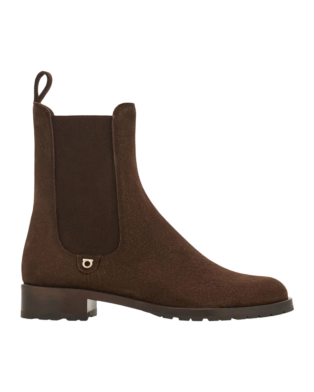 Ferragamo Briuli Suede Chelsea Boots