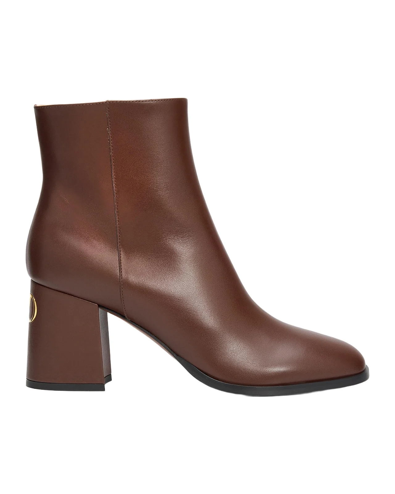 75mm Fawcette Leather Ankle Boots