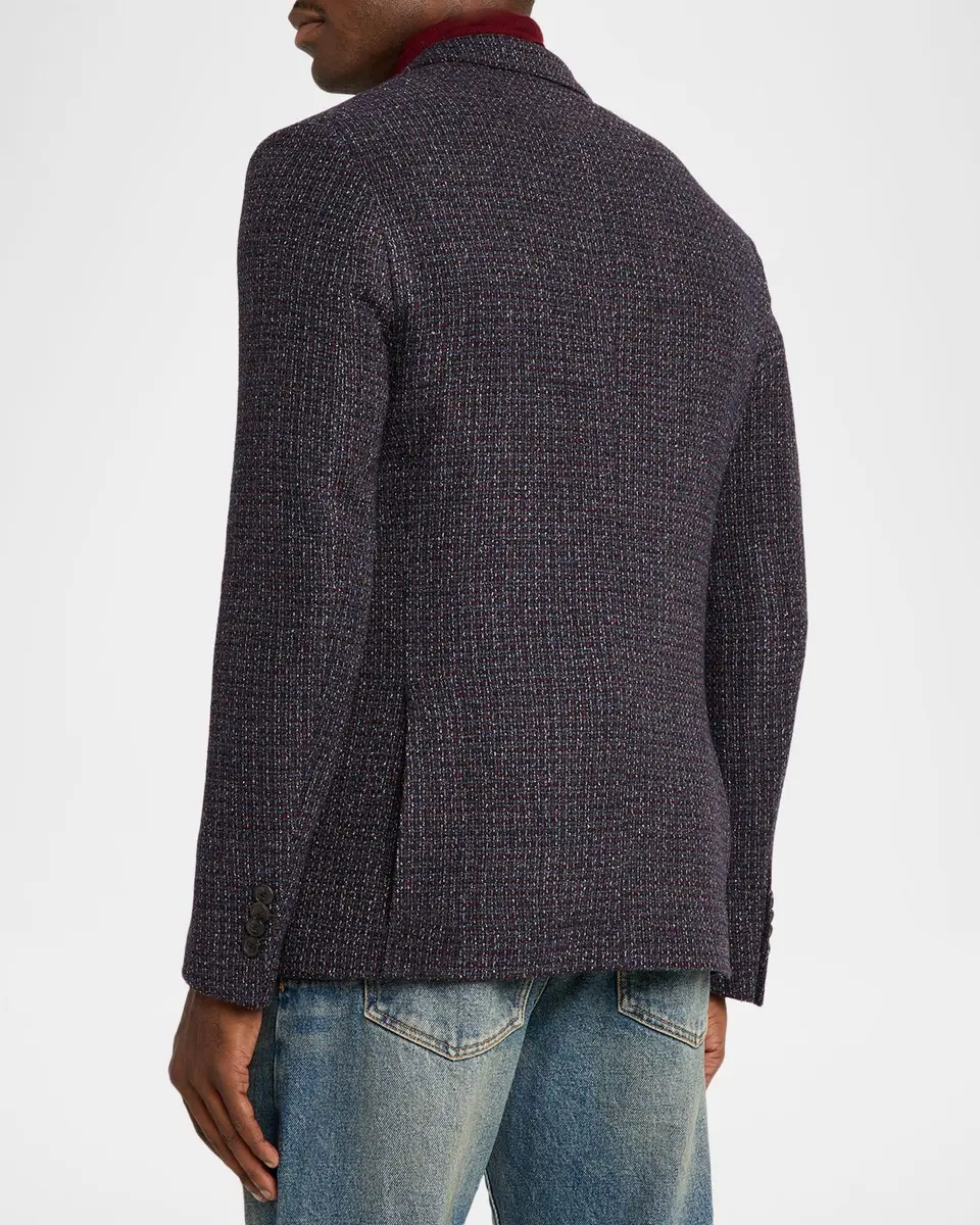 Etro Men's Roma Boucle Single-Breasted Sport Coat | Thumbnail 3