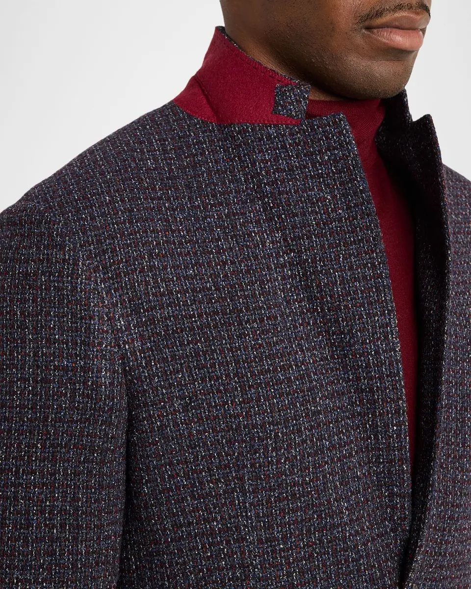 Etro Men's Roma Boucle Single-Breasted Sport Coat | Thumbnail 7