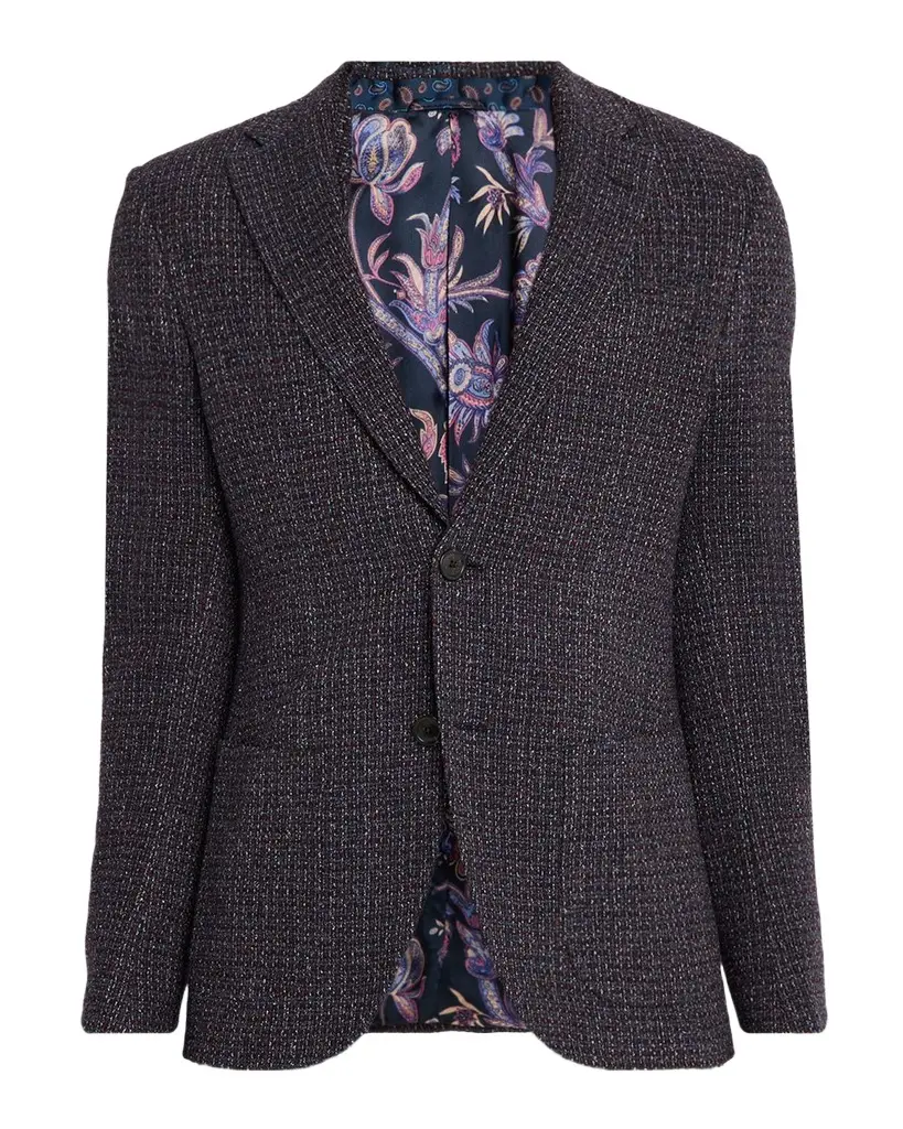 Etro Men's Roma Boucle Single-Breasted Sport Coat