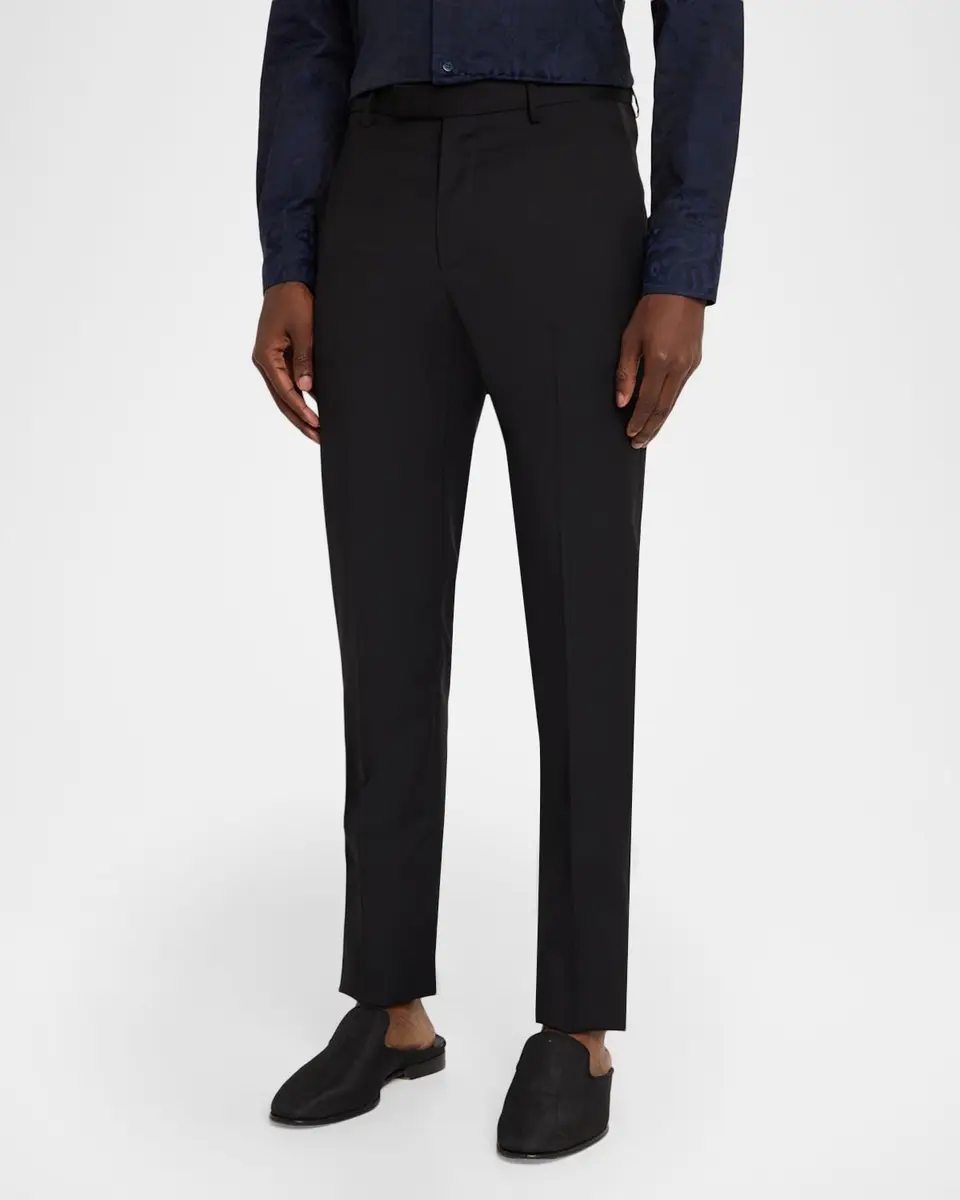 Etro Men's Roma Tapered-Leg Tuxedo Trousers | Thumbnail 4 Etro Men's Roma Tapered-Leg Tuxedo Trousers | Thumbnail 4