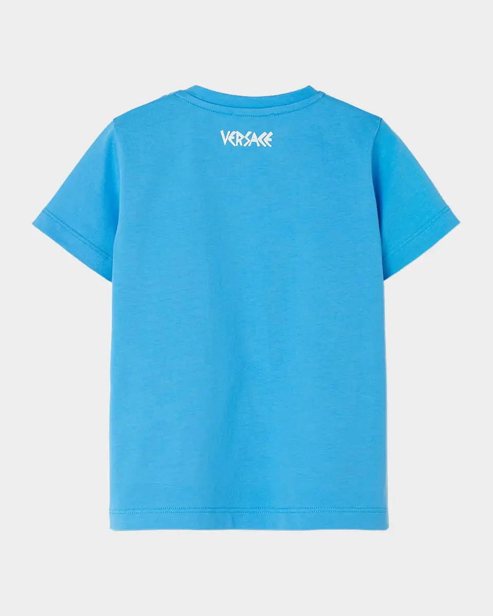 Versace Boy's Medusa Cotton Jersey T-Shirt | Thumbnail 2 Versace Boy's Medusa Cotton Jersey T-Shirt | Thumbnail 2