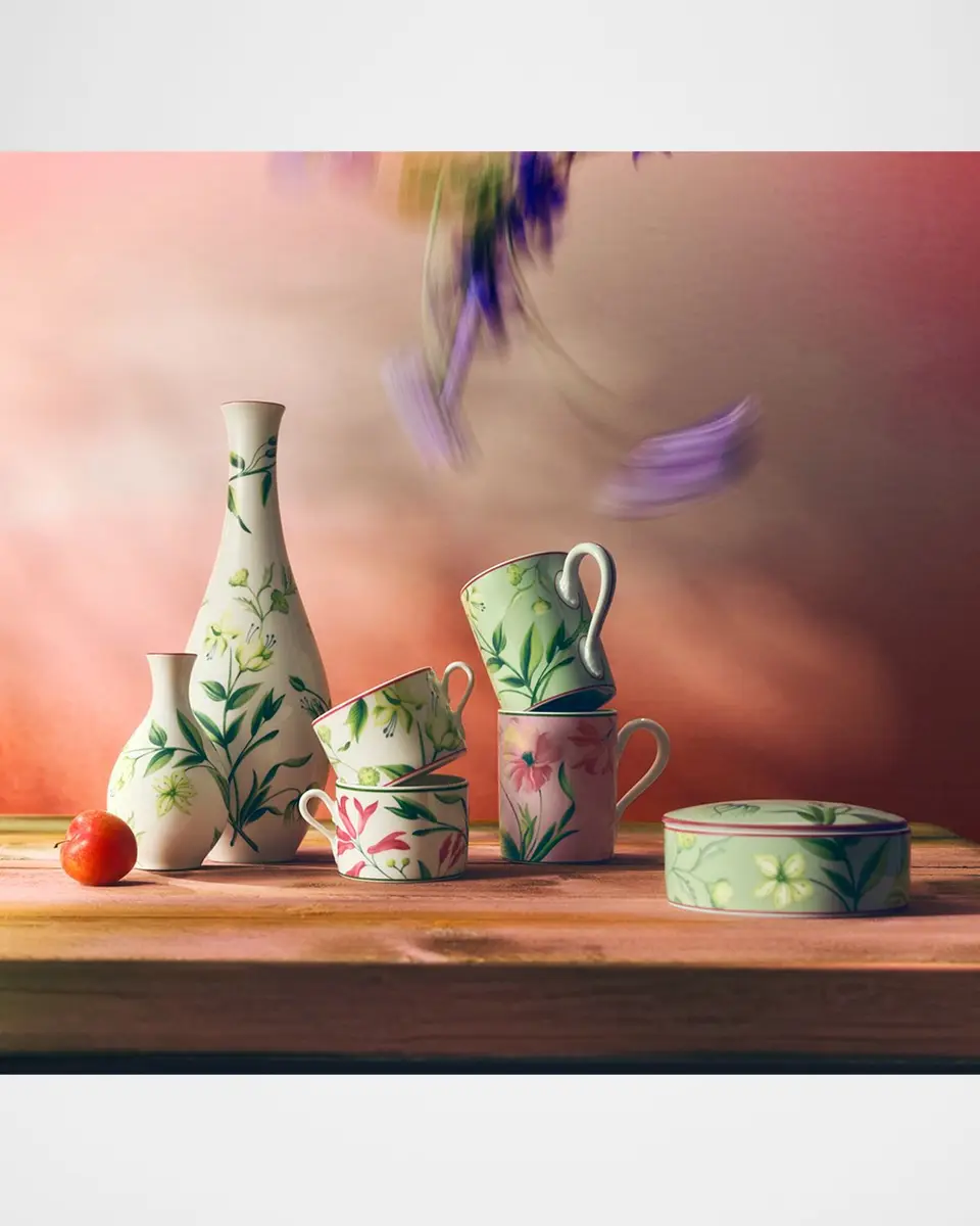 GINORI 1735 Florenza Acanto Stilla Vase, 12" Tall | Thumbnail 2