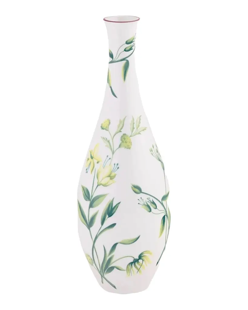 GINORI 1735 Florenza Acanto Stilla Vase, 12" Tall