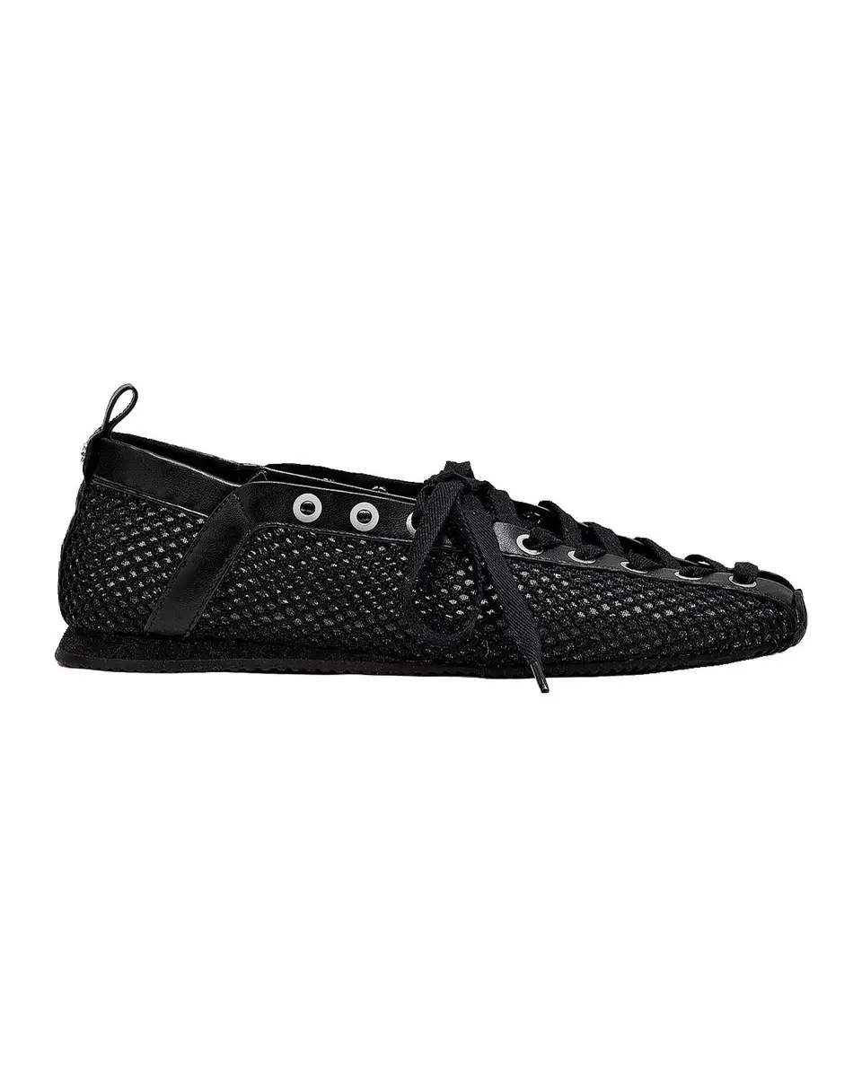 Ganni Sporty Ballerina Mesh Flats | Thumbnail 3