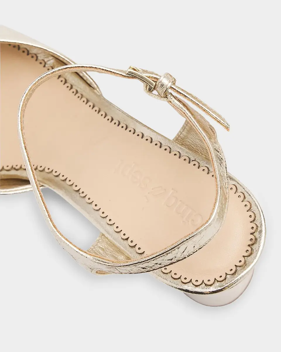 Cinq à Sept Arianna 100MM Leather Platform Sandals | Thumbnail 6