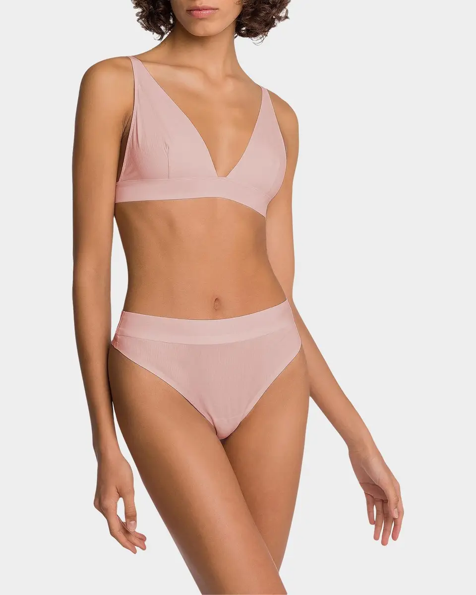 Wolford Beauty Cotton Solid Triangle Bralette | Thumbnail 2 Wolford Beauty Cotton Solid Triangle Bralette | Thumbnail 2