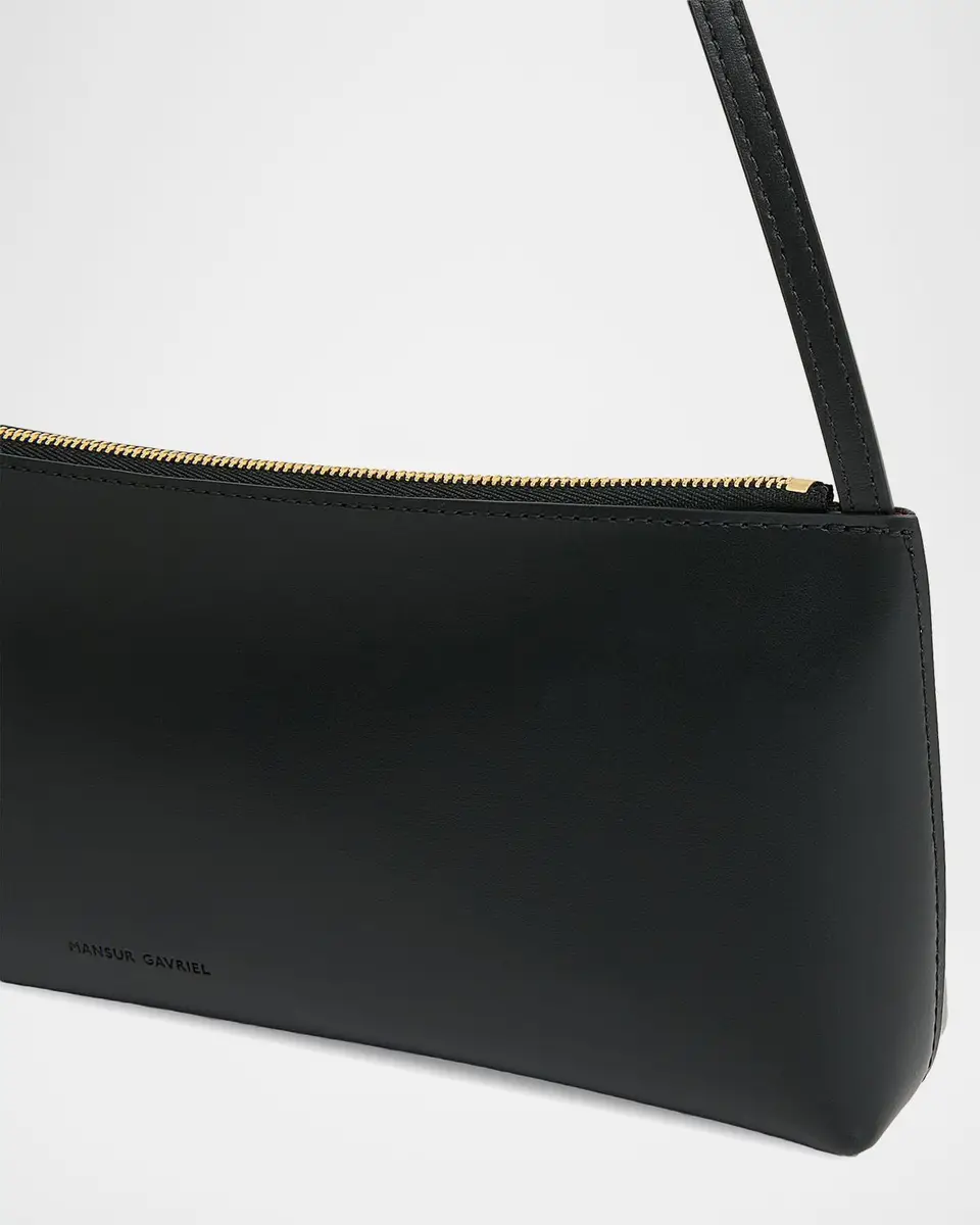 MANSUR GAVRIEL Gaia Baguette Leather Shoulder Bag | Thumbnail 4 MANSUR GAVRIEL Gaia Baguette Leather Shoulder Bag | Thumbnail 4