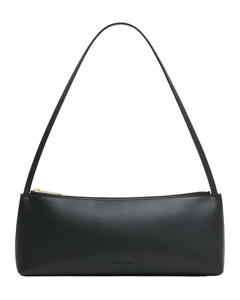 MANSUR GAVRIEL Gaia Baguette Leather Shoulder Bag | Image 1 MANSUR GAVRIEL Gaia Baguette Leather Shoulder Bag | Image 1