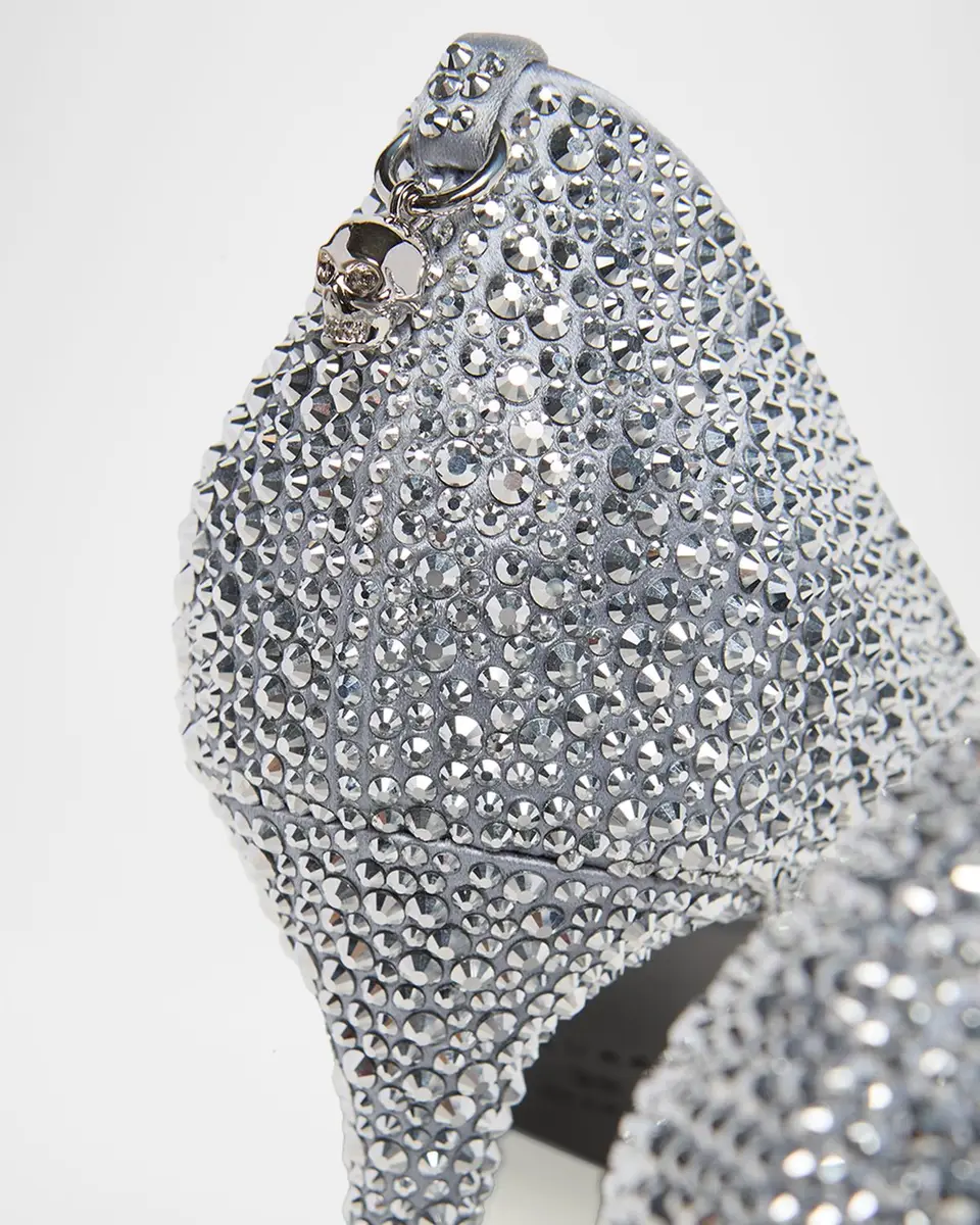 Alexander McQueen 105mm Skull Embellished Leather Pumps | Thumbnail 5 Alexander McQueen 105mm Skull Embellished Leather Pumps | Thumbnail 5
