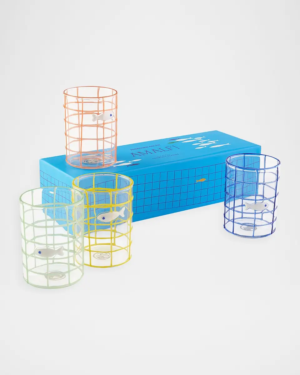 Jonathan Adler Amalfi 12.9 oz. Glasses, Set of 4 | Thumbnail 7 Jonathan Adler Amalfi 12.9 oz. Glasses, Set of 4 | Thumbnail 7