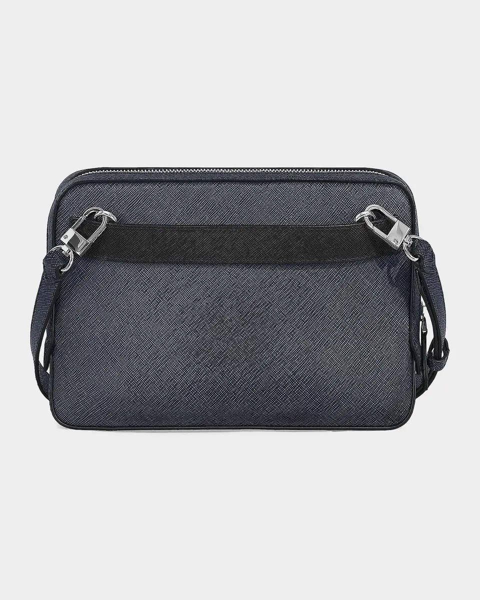 Montblanc Men's Sartorial Mini Leather Crossbody Bag | Thumbnail 3