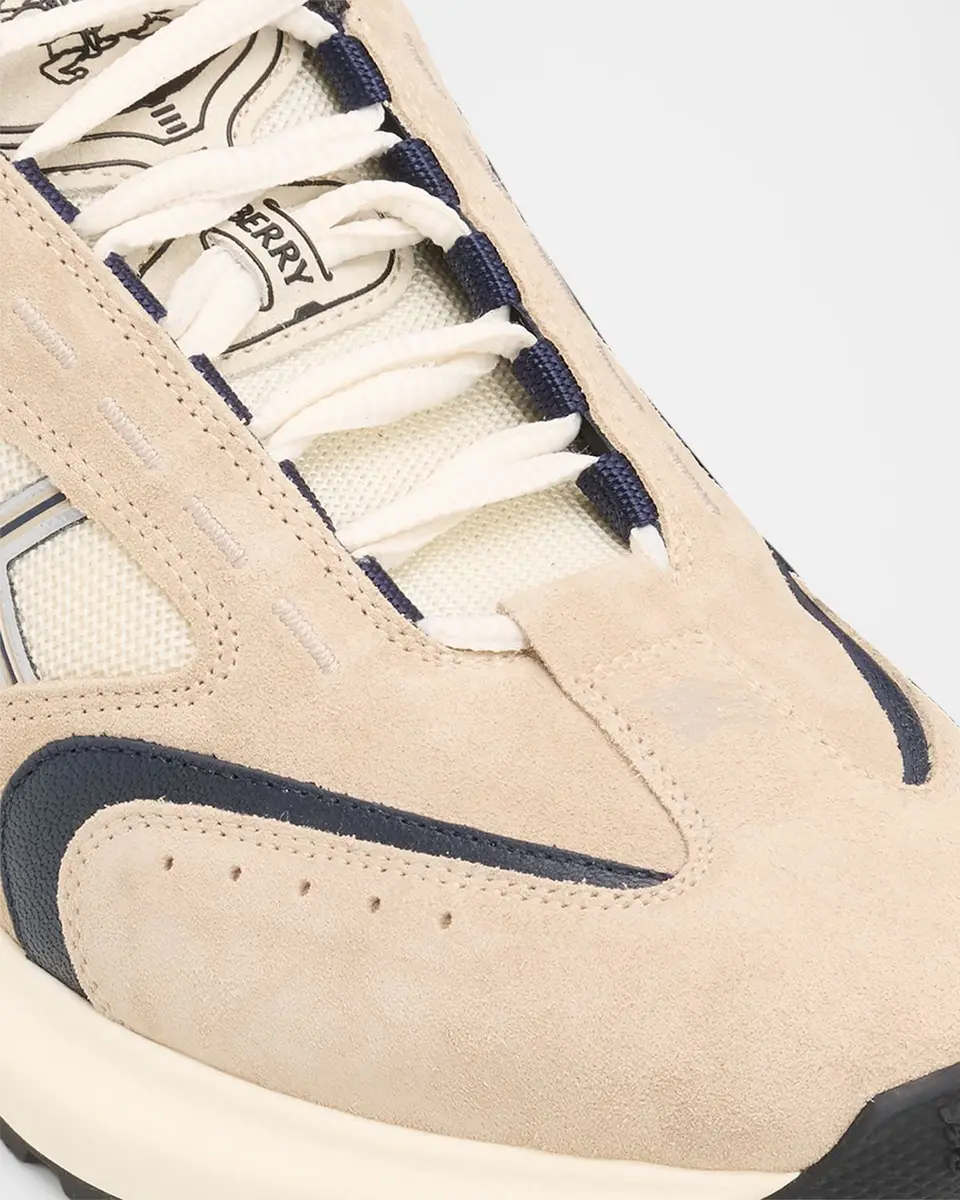 Burberry Men's Eclipse Nylon, Suede and Leather Sneakers | Thumbnail 3 Burberry Men's Eclipse Nylon, Suede and Leather Sneakers | Thumbnail 3
