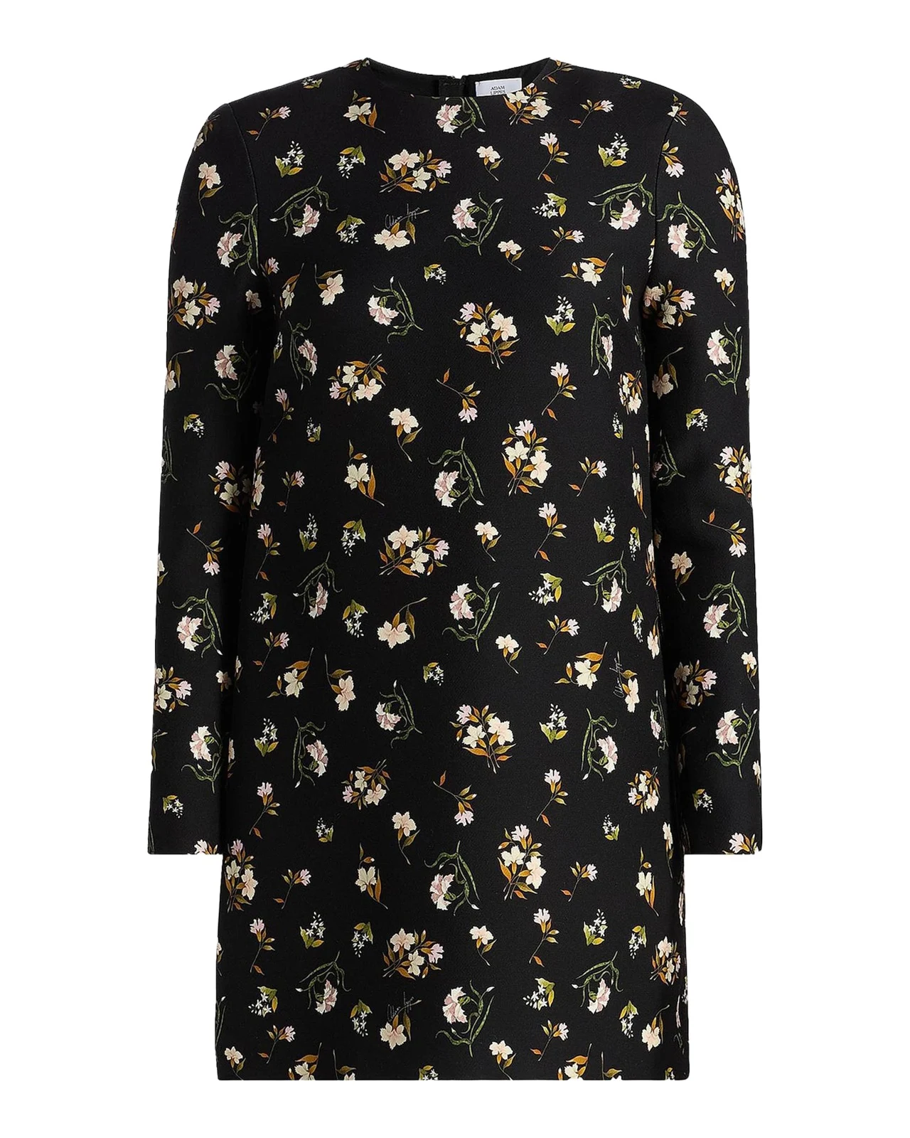 Tilley Floral Wool-Silk Mini Dress Tilley Floral Wool-Silk Mini Dress