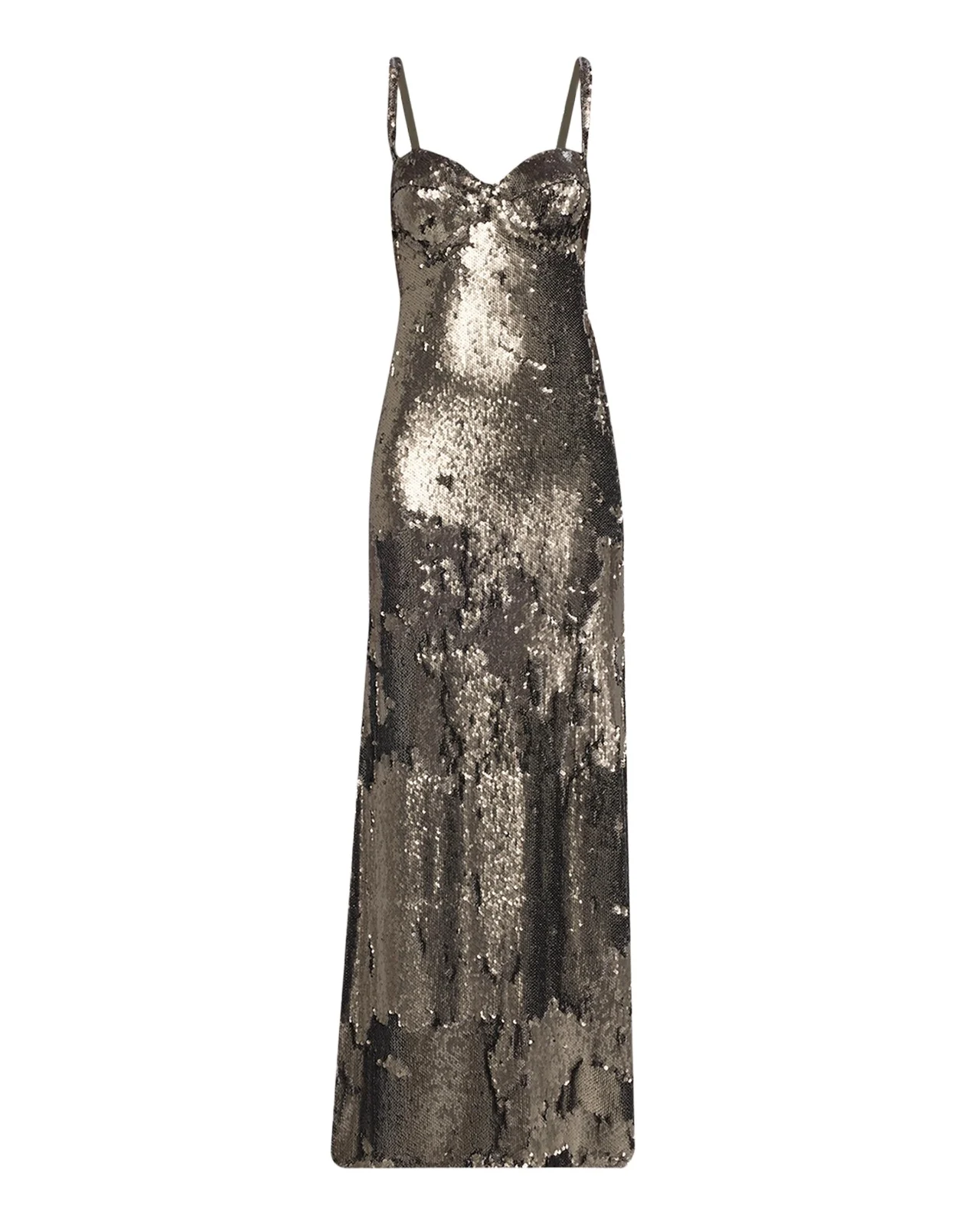 Sayla Bias-Cut Sequined Gown Sayla Bias-Cut Sequined Gown