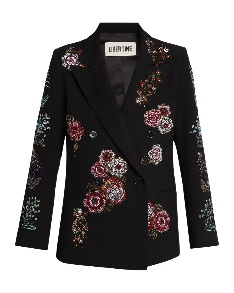 Libertine Colette Embellished Double-Breasted Jacket | Image 1 Libertine Colette Embellished Double-Breasted Jacket | Image 1