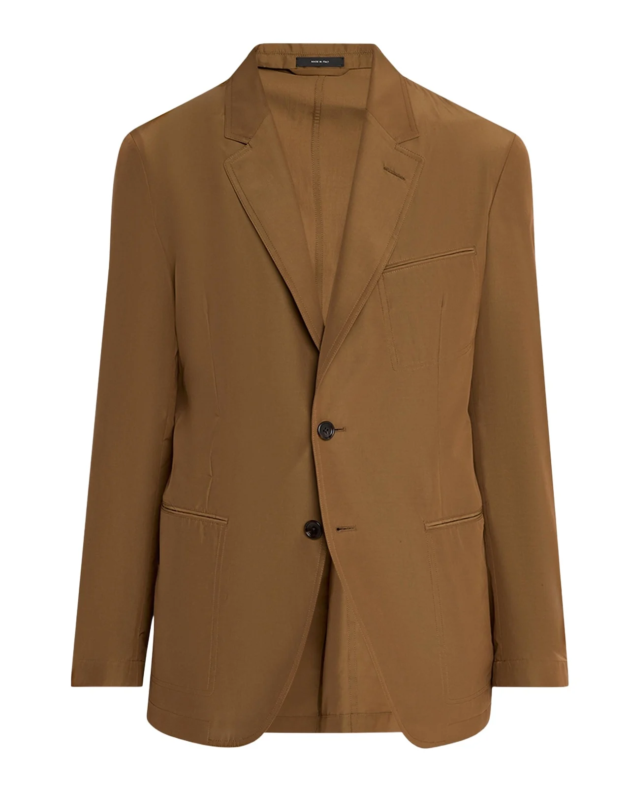 Men's Besom-Pocket Single-Breasted Blazer Men's Besom-Pocket Single-Breasted Blazer