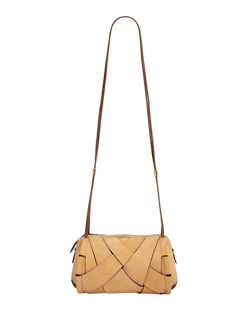 Charlotte Woven Suede Camera Bag Charlotte Woven Suede Camera Bag