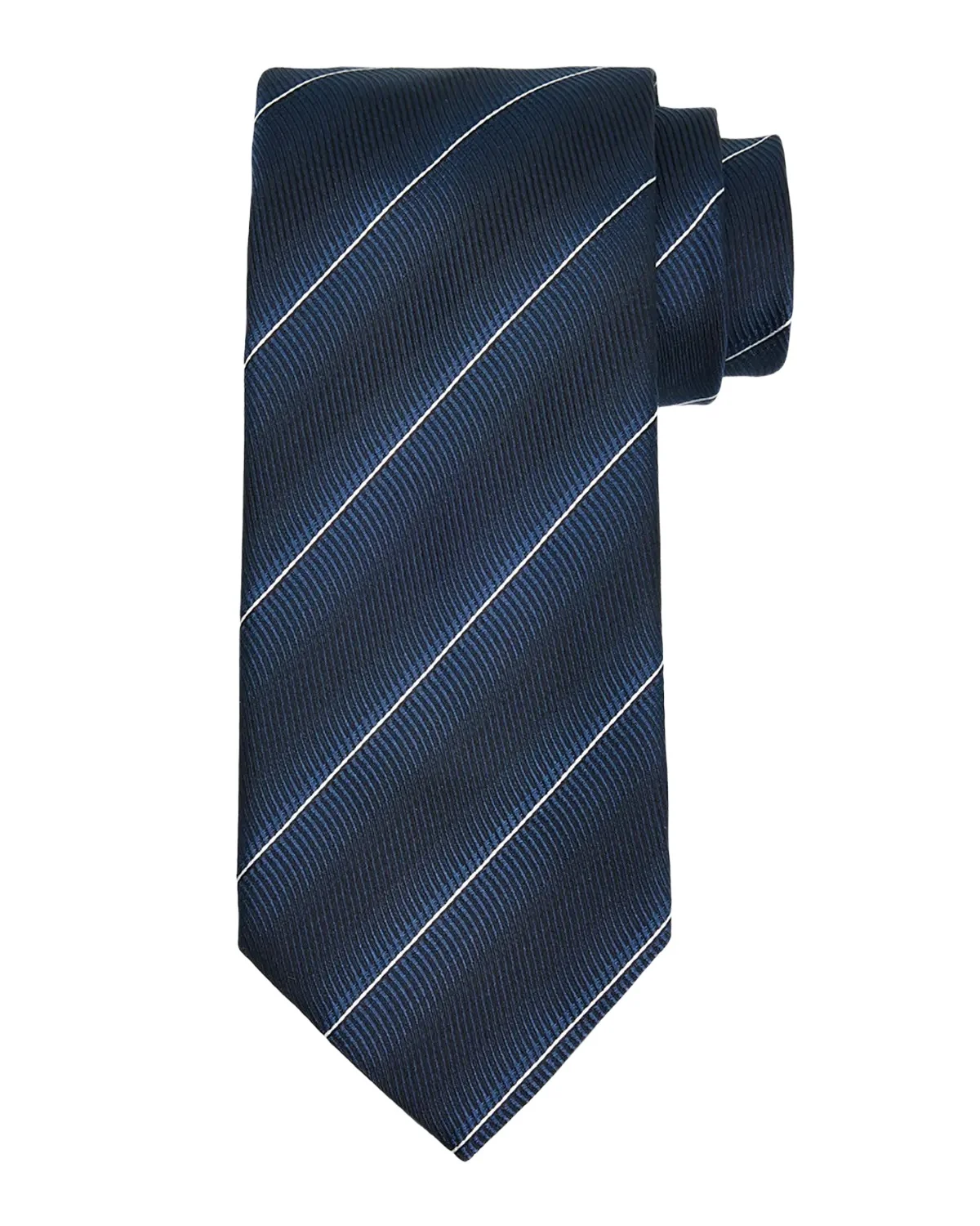 Men's Linen Diagonal Stripe Tie Men's Linen Diagonal Stripe Tie