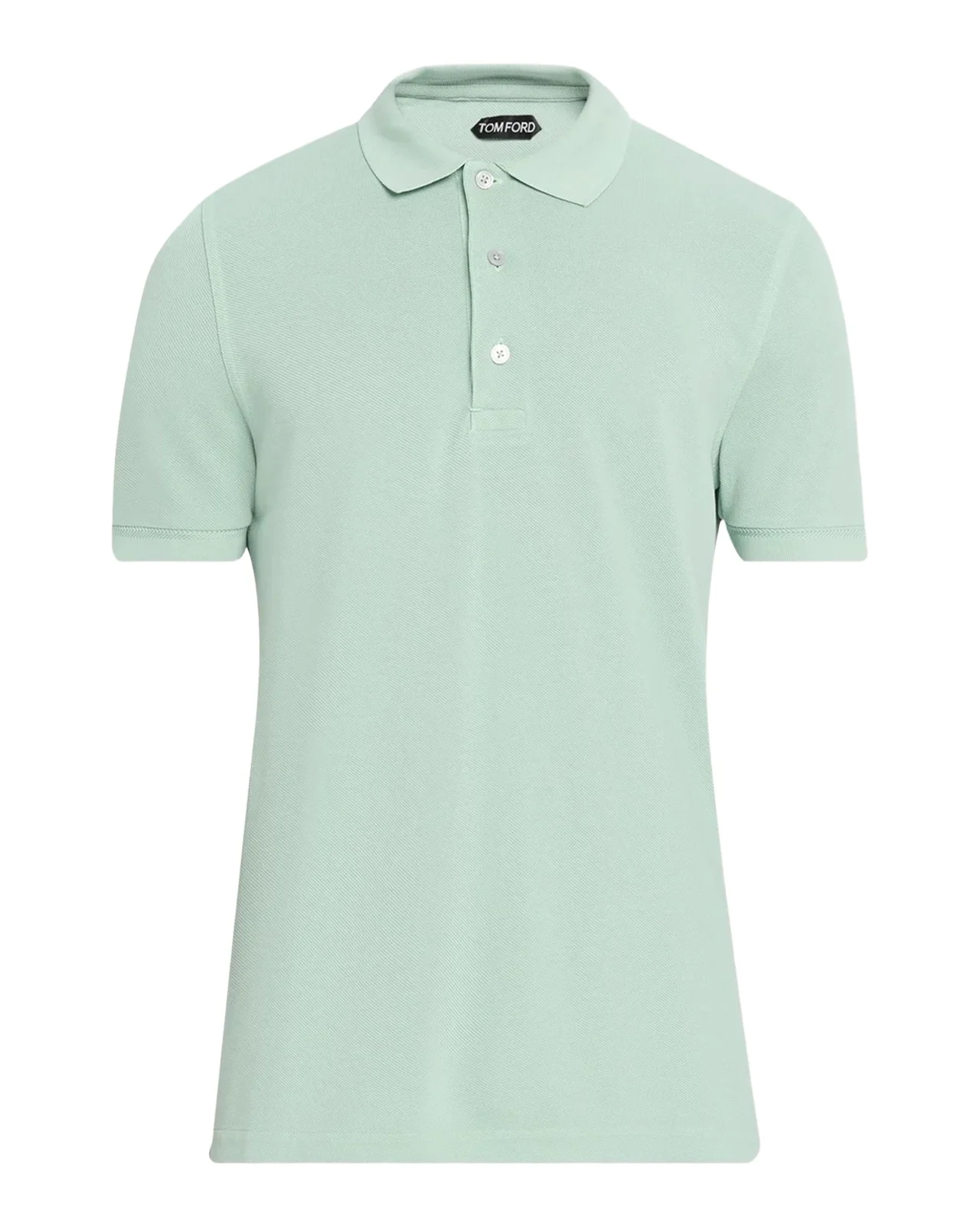 Tom Ford Men's Lyocell Pique Polo Shirt
