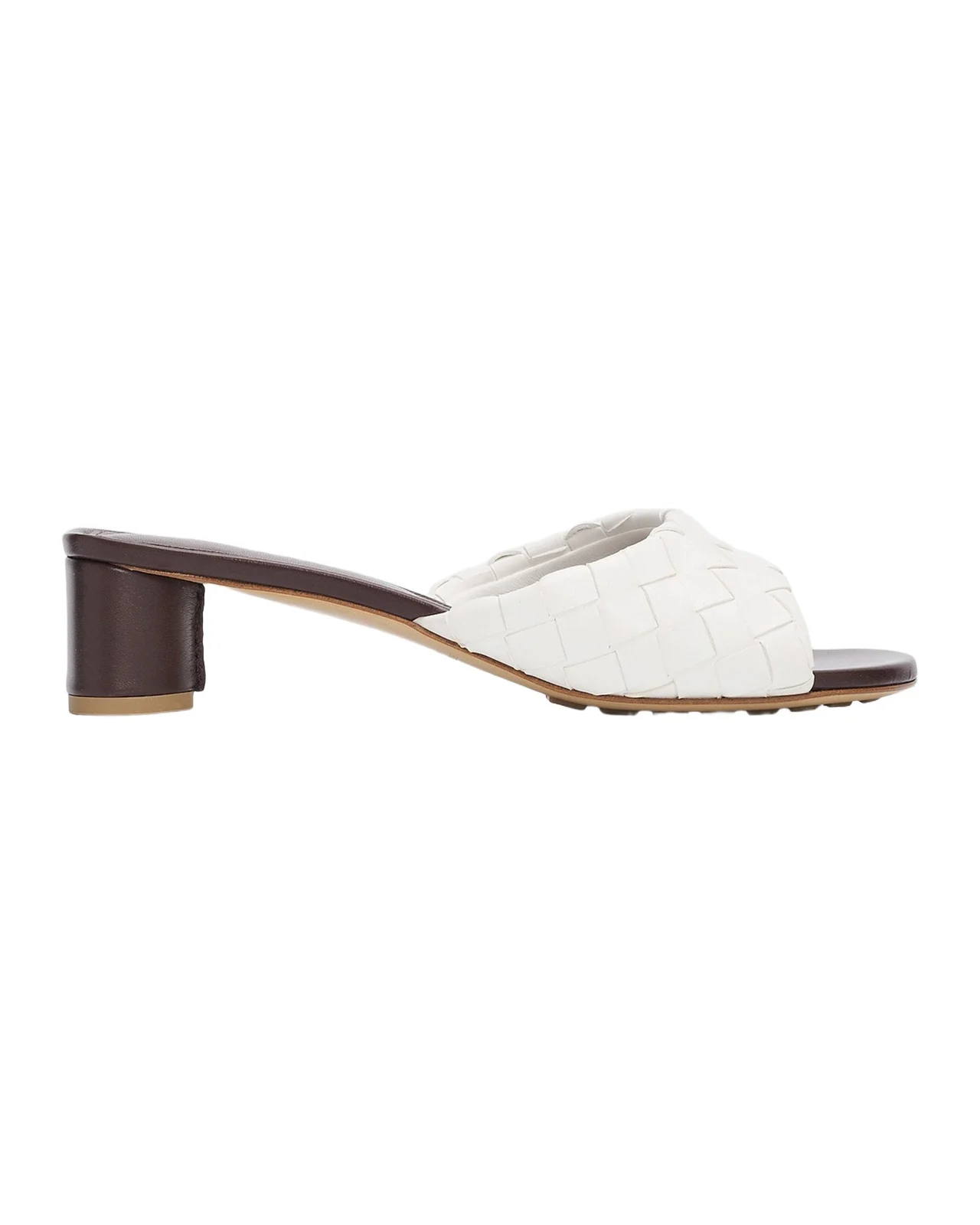 Bottega Veneta Livia 40MM Leather Mules