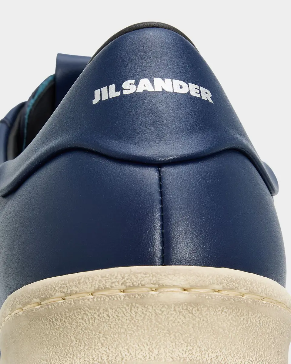 Jil Sander Men's Leather Low-Top Sneakers | Thumbnail 3 Jil Sander Men's Leather Low-Top Sneakers | Thumbnail 3