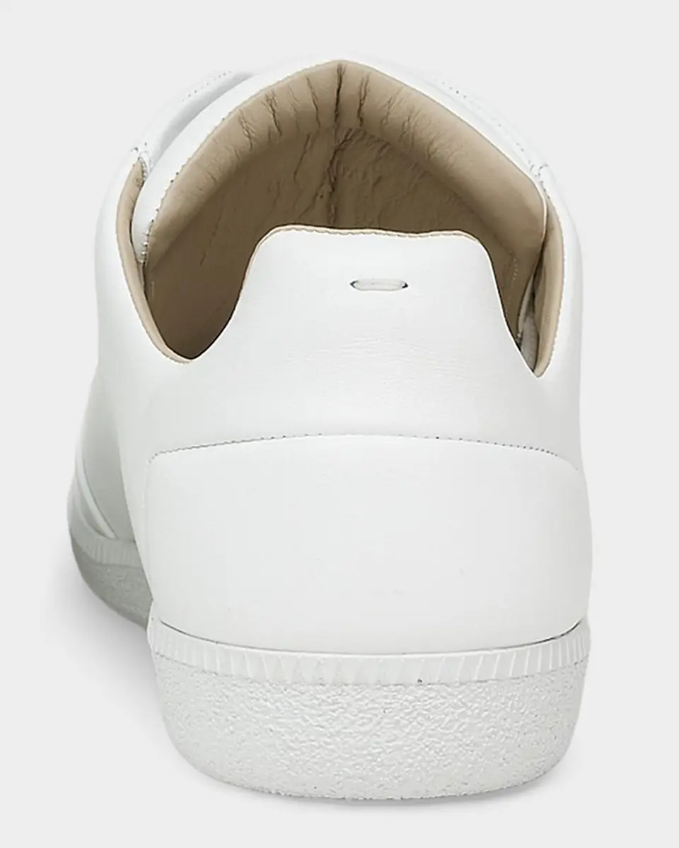 Maison Margiela Men's Future Soft Calfskin Mid-Top Sneakers | Thumbnail 2 Maison Margiela Men's Future Soft Calfskin Mid-Top Sneakers | Thumbnail 2