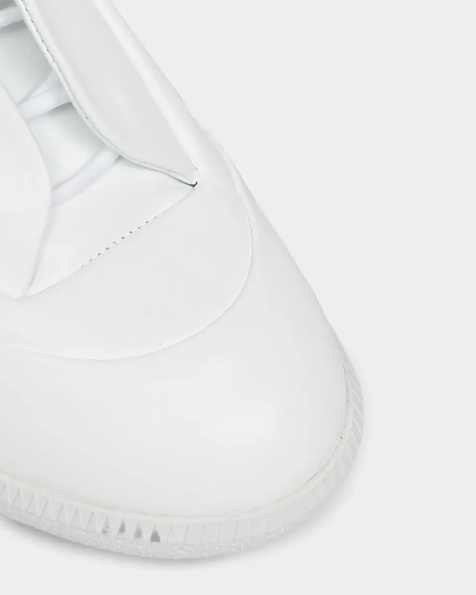 Maison Margiela Men's Future Soft Calfskin Mid-Top Sneakers | Thumbnail 3 Maison Margiela Men's Future Soft Calfskin Mid-Top Sneakers | Thumbnail 3
