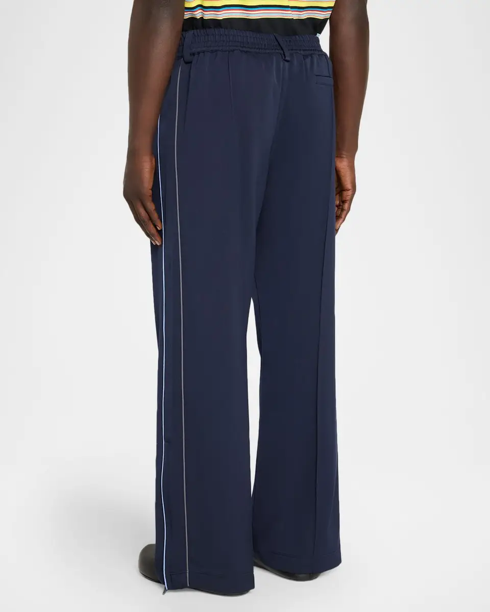 Marni Men's Wool Stretch Wide-Leg Pintuck Trousers | Thumbnail 3 Marni Men's Wool Stretch Wide-Leg Pintuck Trousers | Thumbnail 3