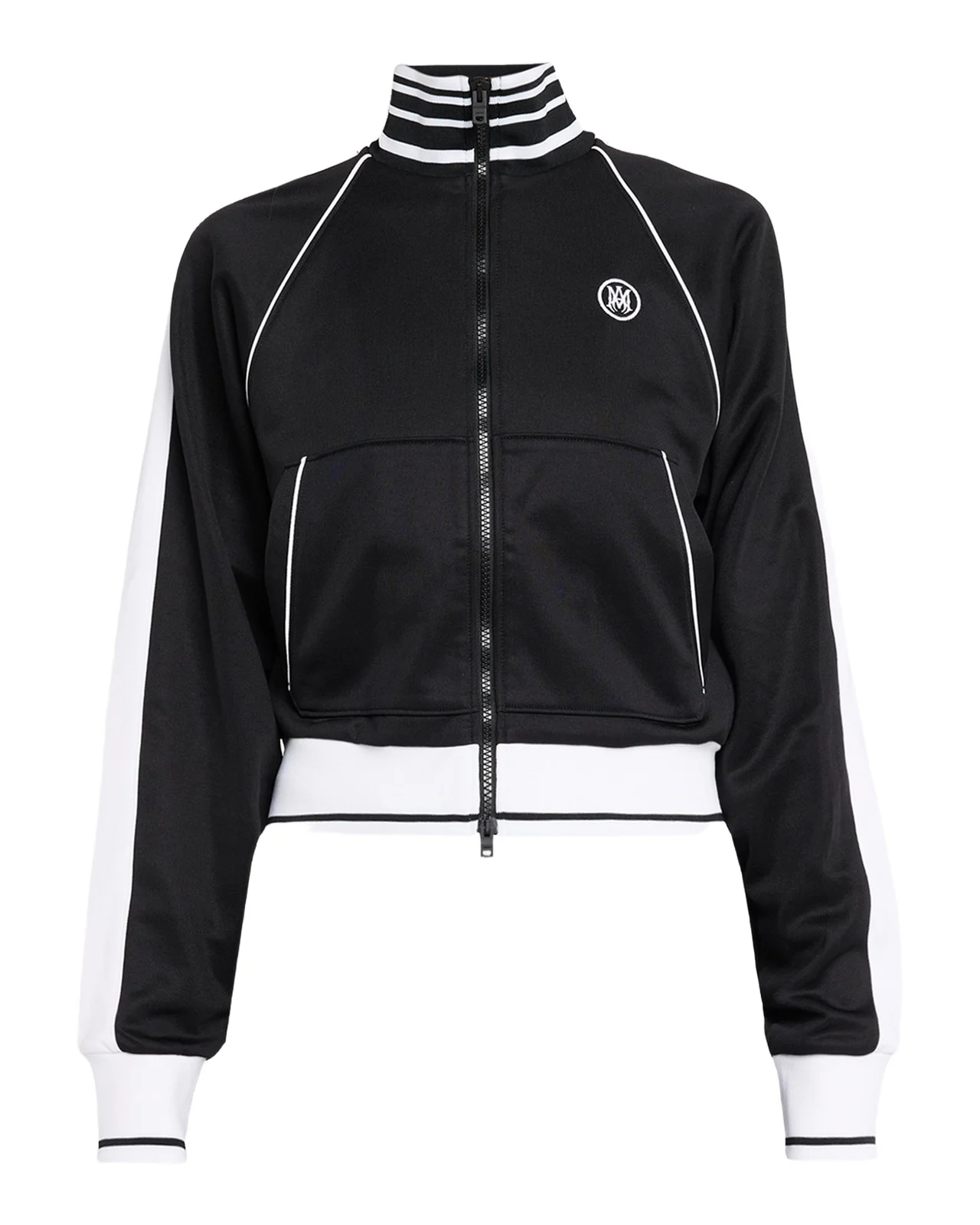 MA Bi-Color Zip Track Jacket