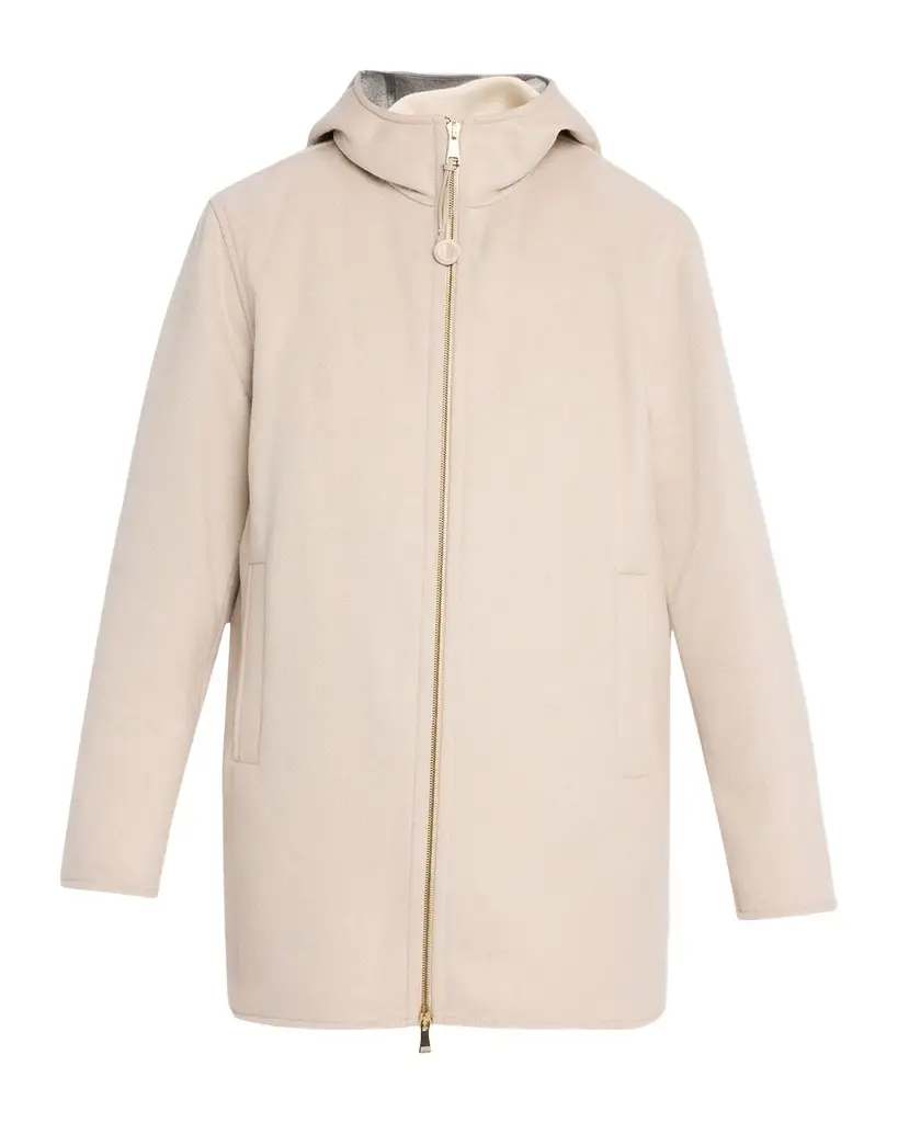 Moncler Hemiptere 3-in-1 Hooded Wool & Cashmere Down Jacket | Image 1 Moncler Hemiptere 3-in-1 Hooded Wool & Cashmere Down Jacket | Image 1