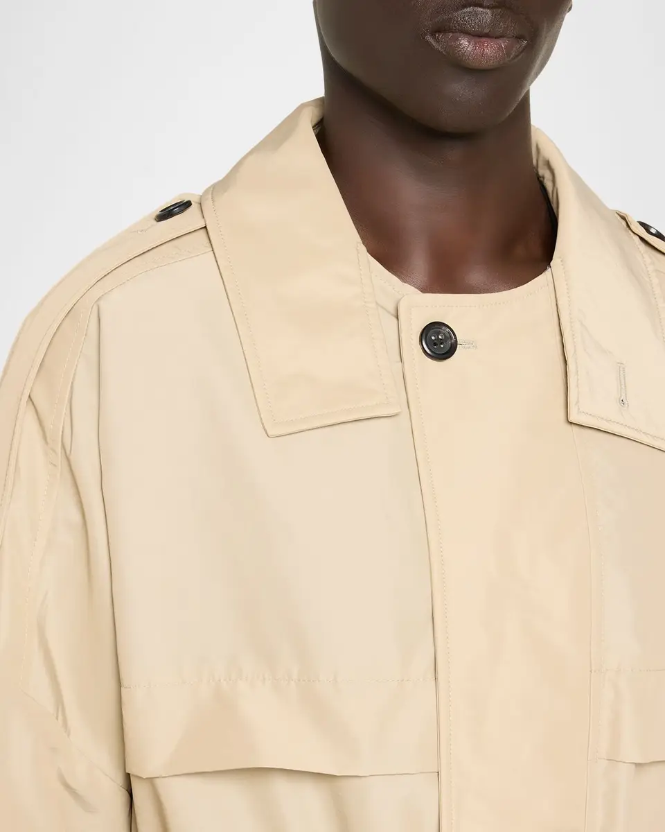 Marni Men's Belted Short Trench Coat | Thumbnail 5 Marni Men's Belted Short Trench Coat | Thumbnail 5