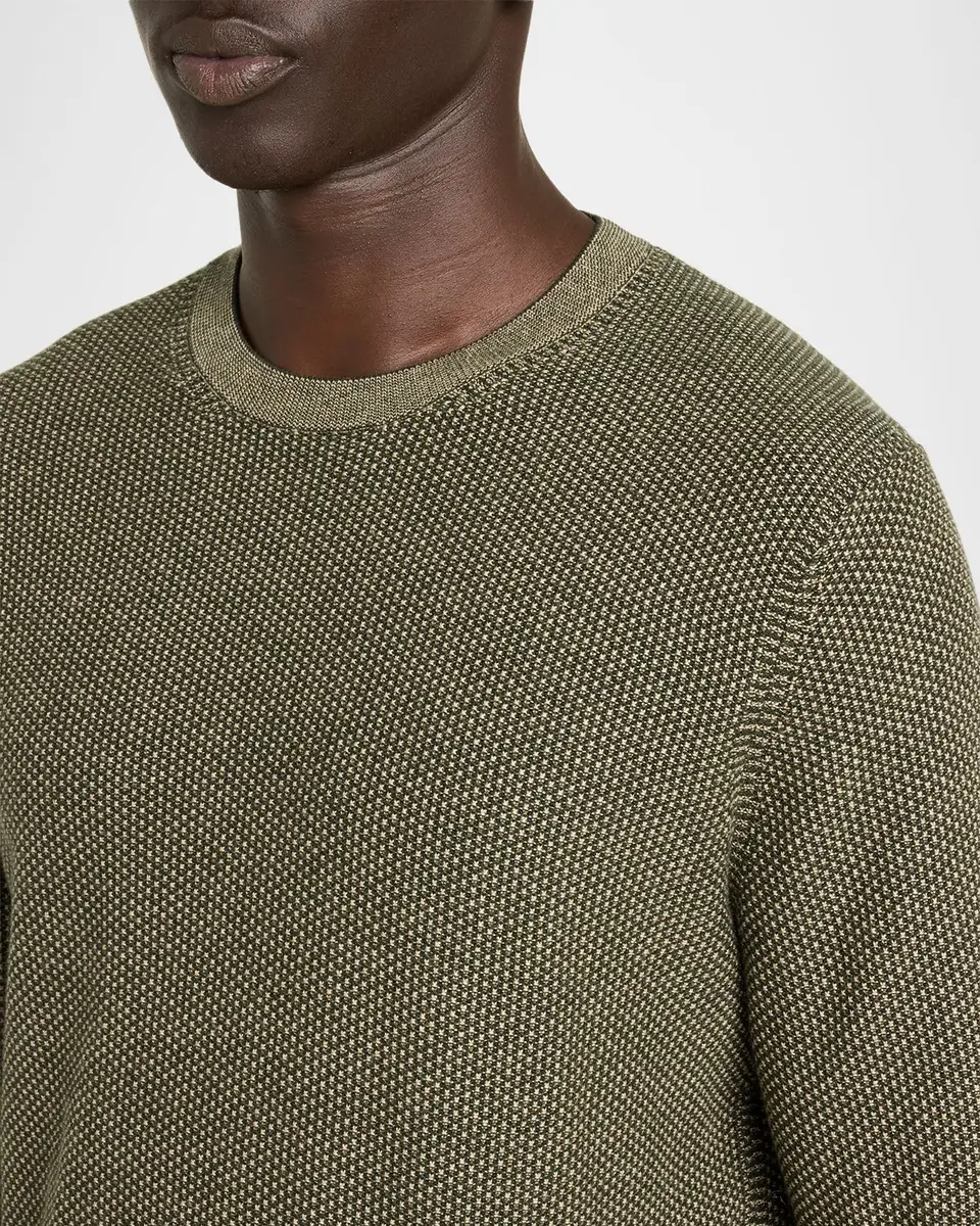 Vince Men's Geometric Jacquard Sweater | Thumbnail 5 Vince Men's Geometric Jacquard Sweater | Thumbnail 5
