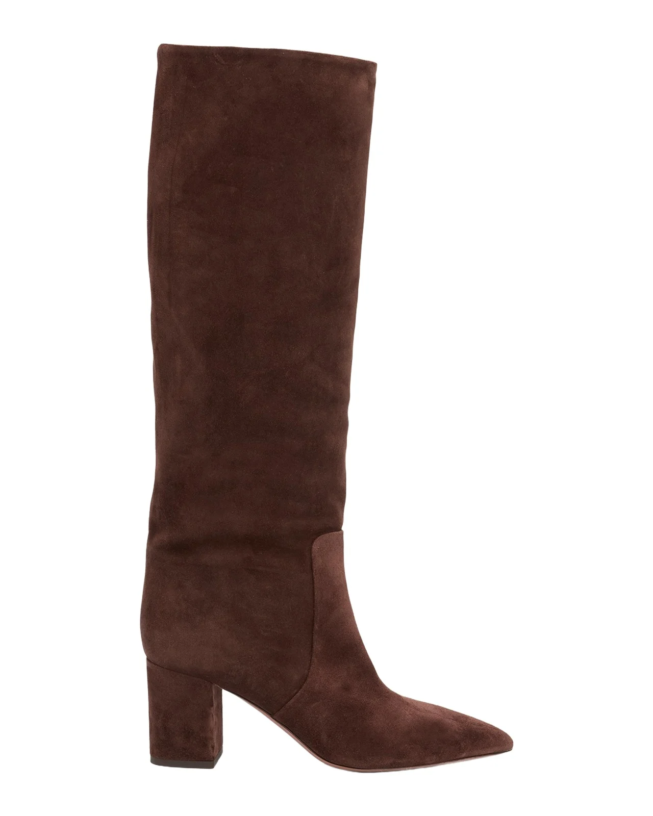 70mm Anja Suede Knee-High Boots