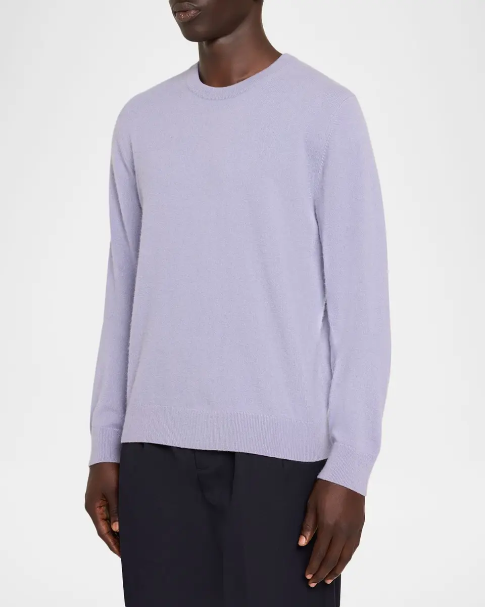 Vince Men's Cashmere Crewneck Sweater | Thumbnail 4 Vince Men's Cashmere Crewneck Sweater | Thumbnail 4