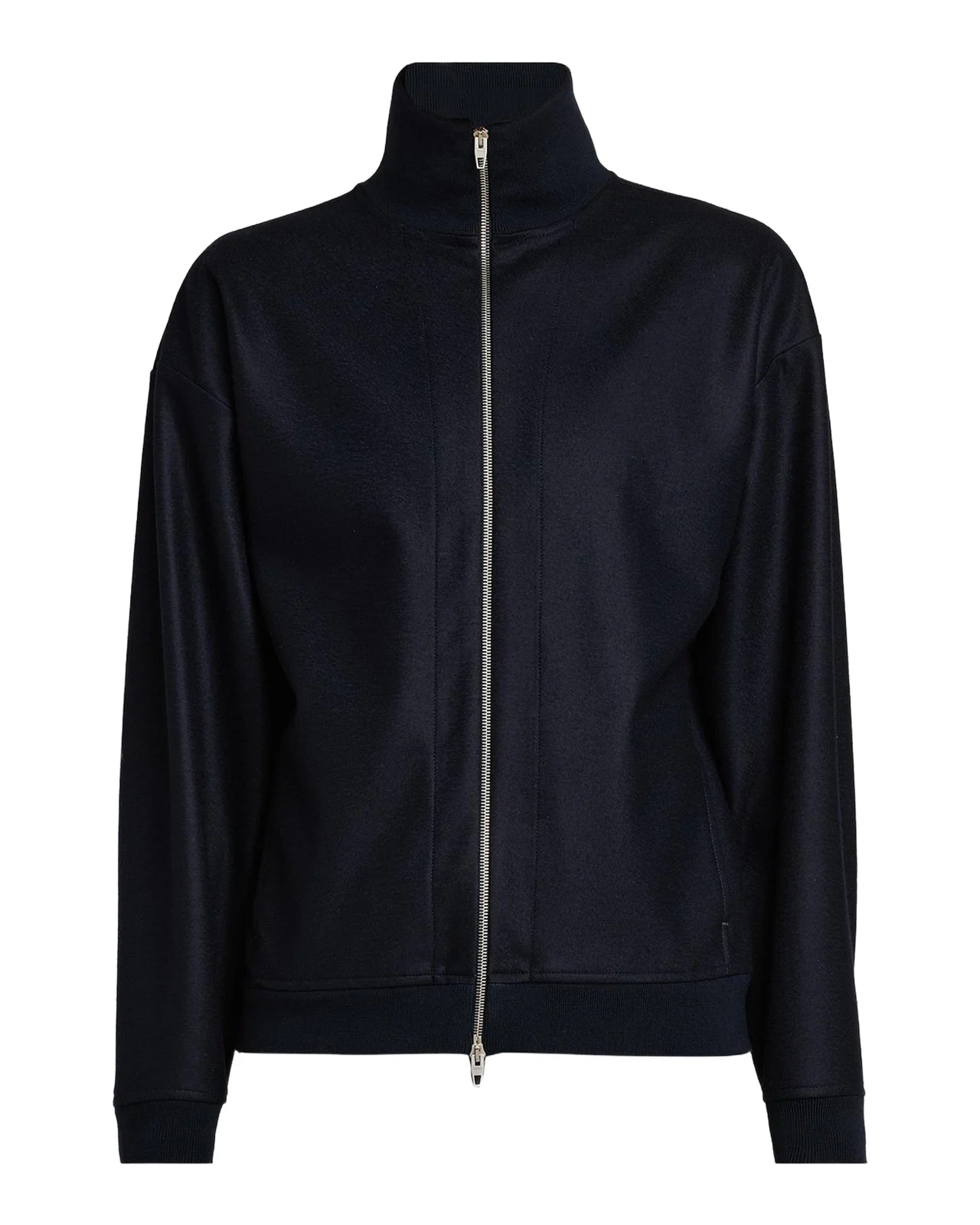 Men's Melton Wool Zip-Front Jacket Men's Melton Wool Zip-Front Jacket