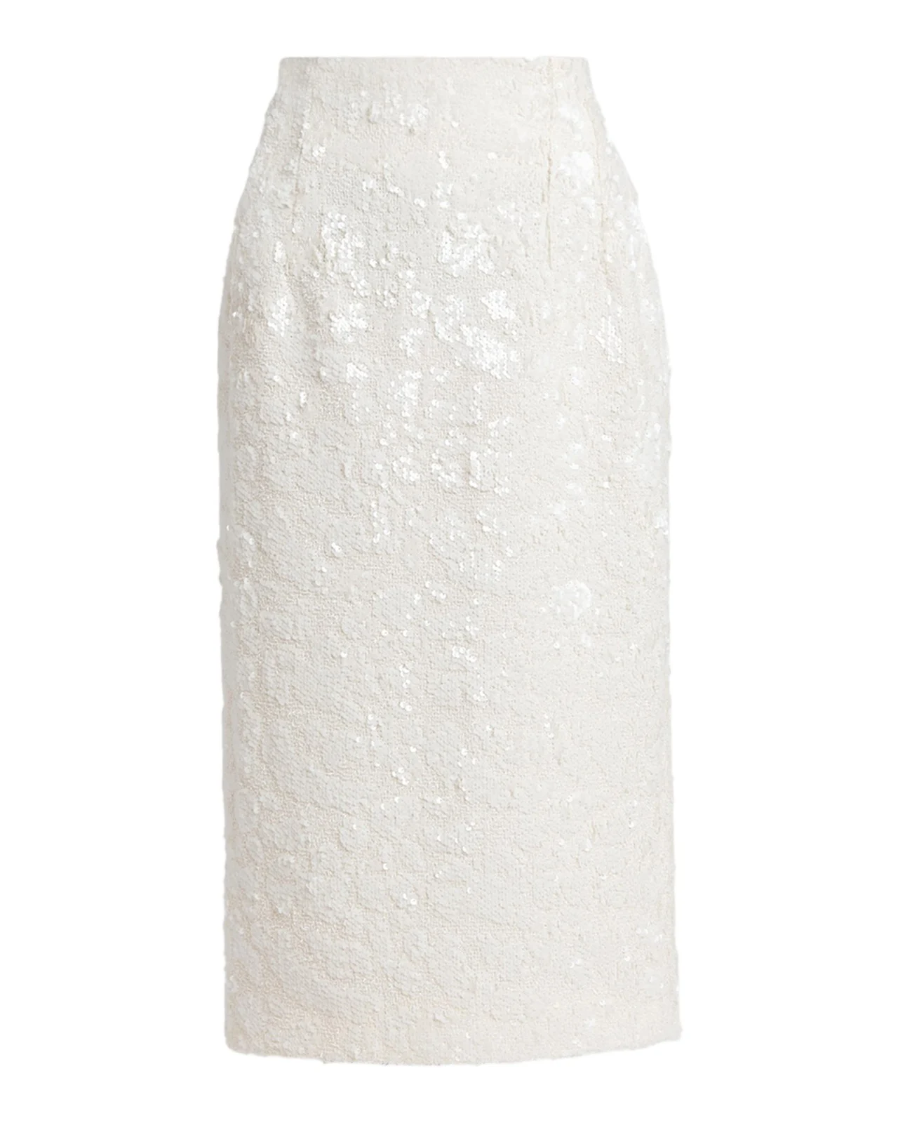 Kiton Sequined Tweed Midi Skirt