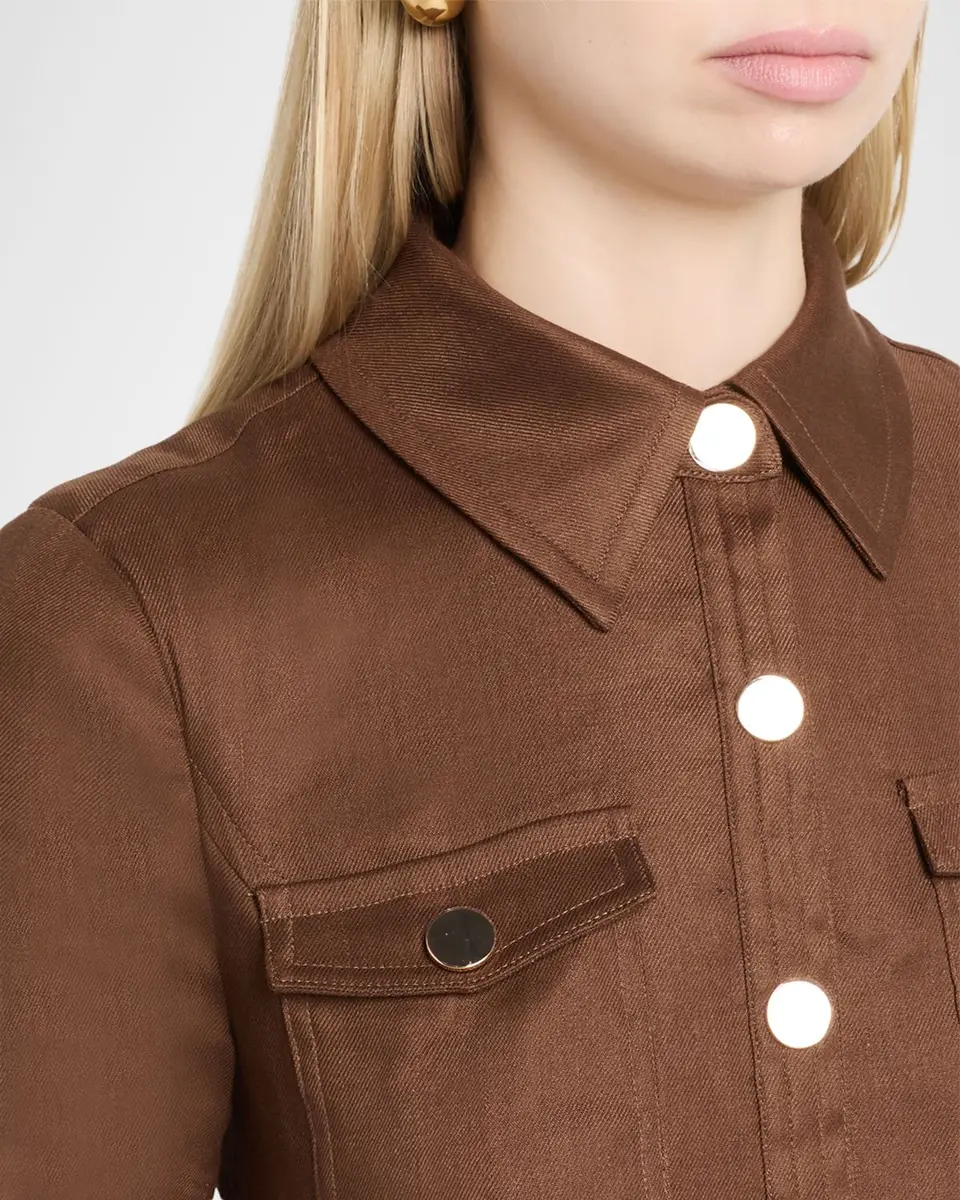 Toccin Lydia Belted Mini Shirtdress | Thumbnail 5 Toccin Lydia Belted Mini Shirtdress | Thumbnail 5