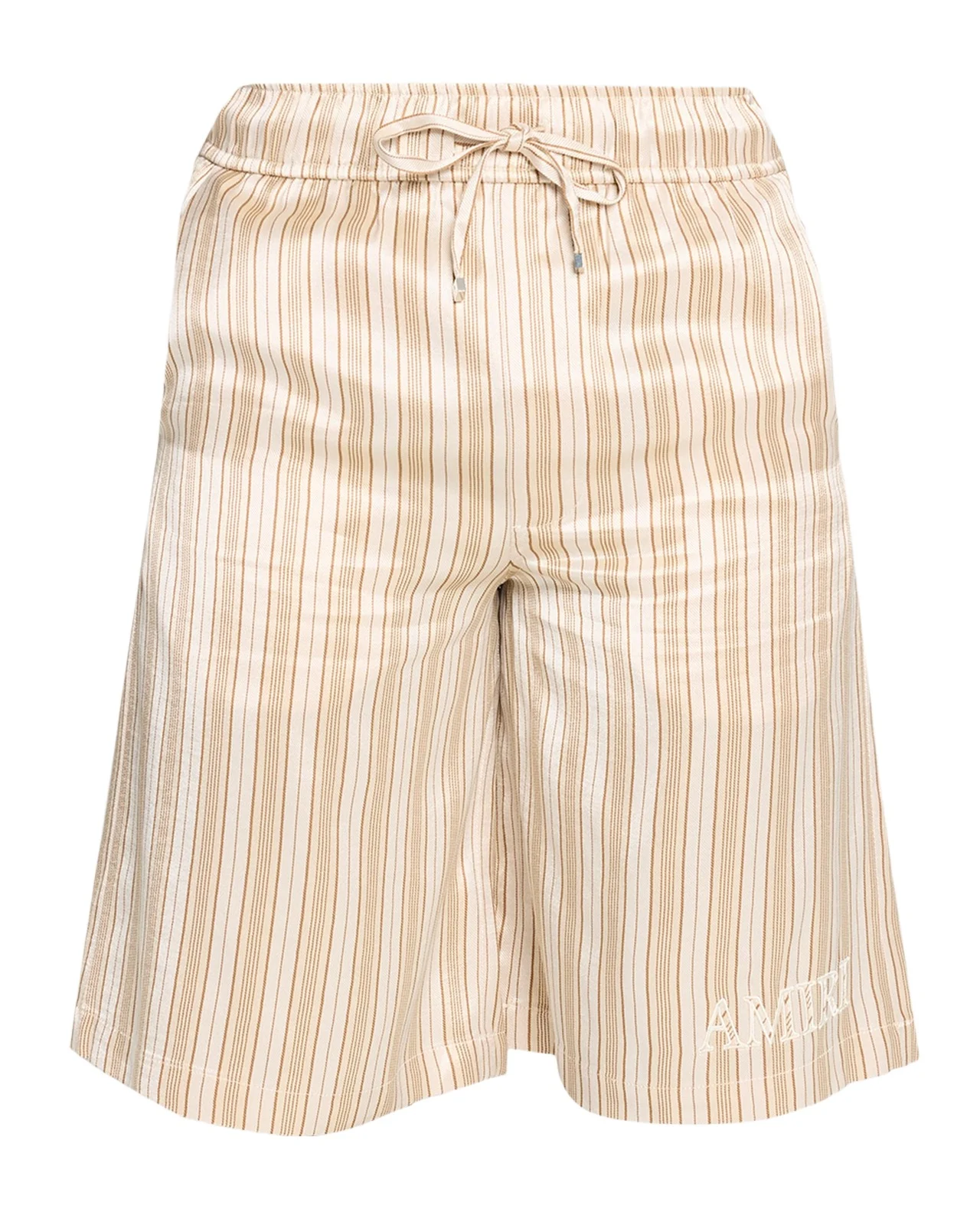Men's Striped Twill Pull-On Shorts