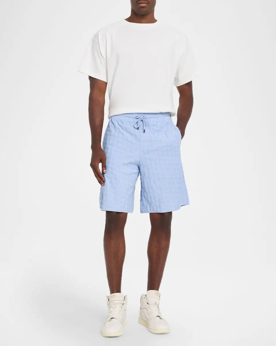 AMIRI Men's MA Quad Towelling Pull-On Shorts | Thumbnail 2 AMIRI Men's MA Quad Towelling Pull-On Shorts | Thumbnail 2