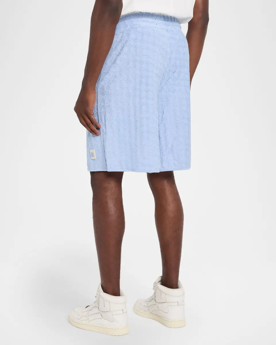 AMIRI Men's MA Quad Towelling Pull-On Shorts | Thumbnail 3 AMIRI Men's MA Quad Towelling Pull-On Shorts | Thumbnail 3