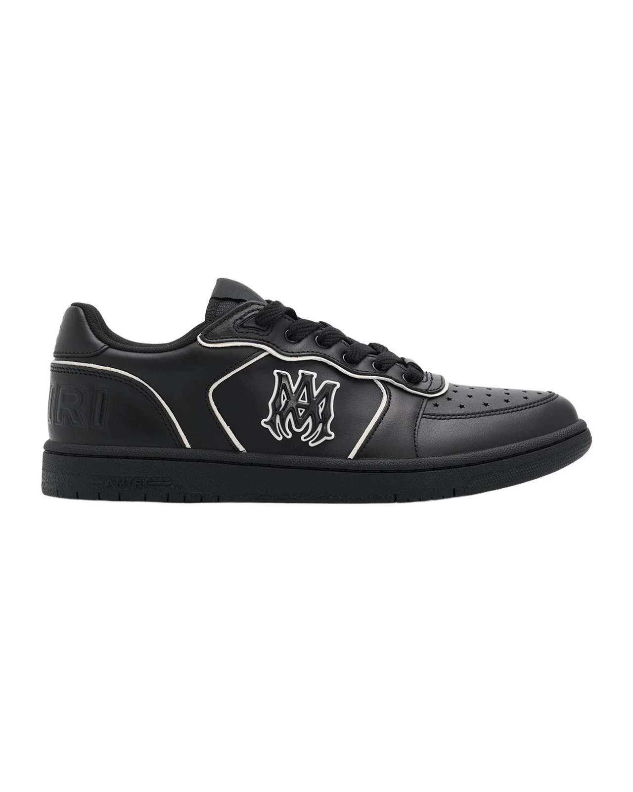 AMIRI Men's Newport Two-Tone Leather Low-Top Sneakers