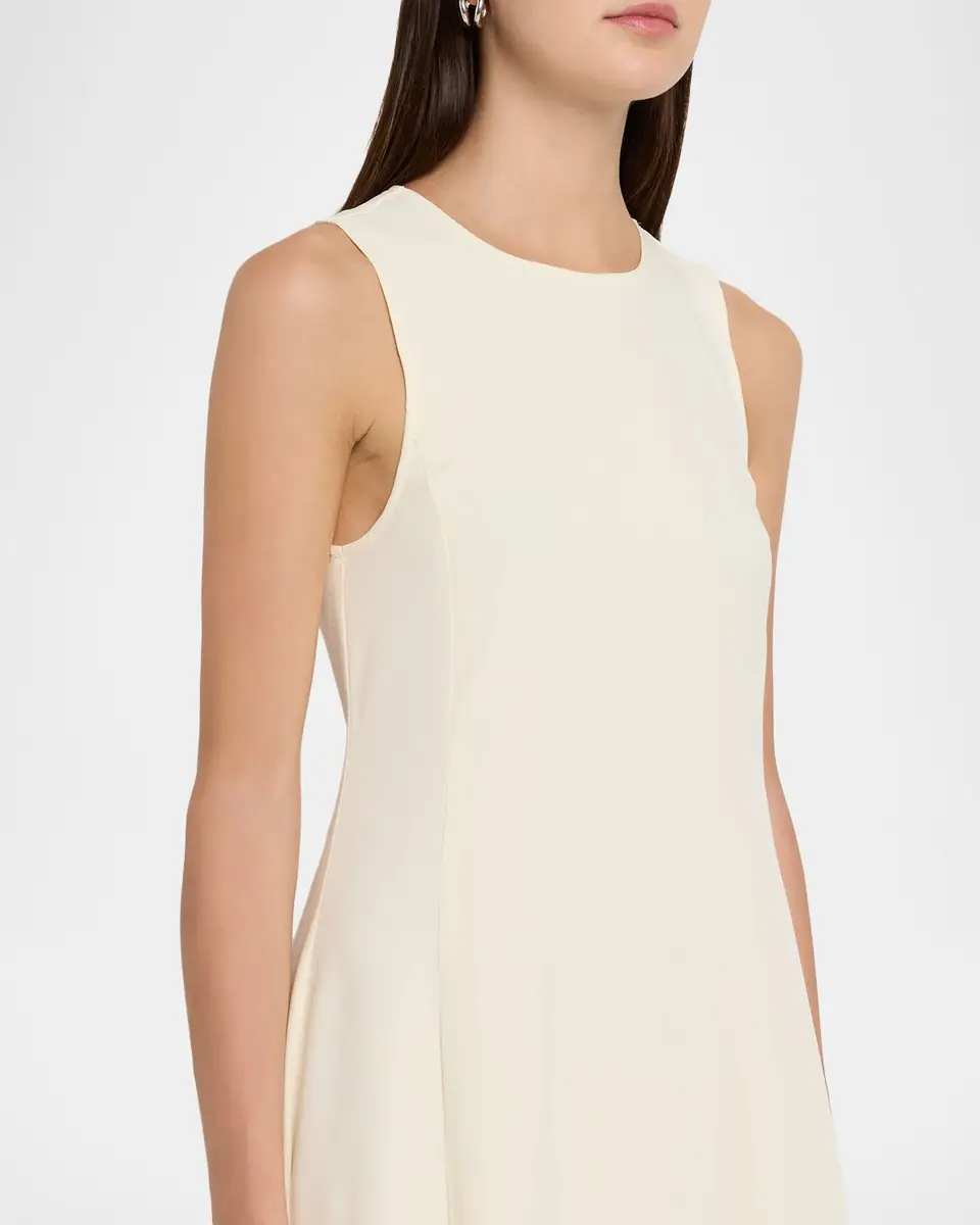 Emporio Armani Sleeveless A-Line Cady Maxi Dress | Thumbnail 5 Emporio Armani Sleeveless A-Line Cady Maxi Dress | Thumbnail 5