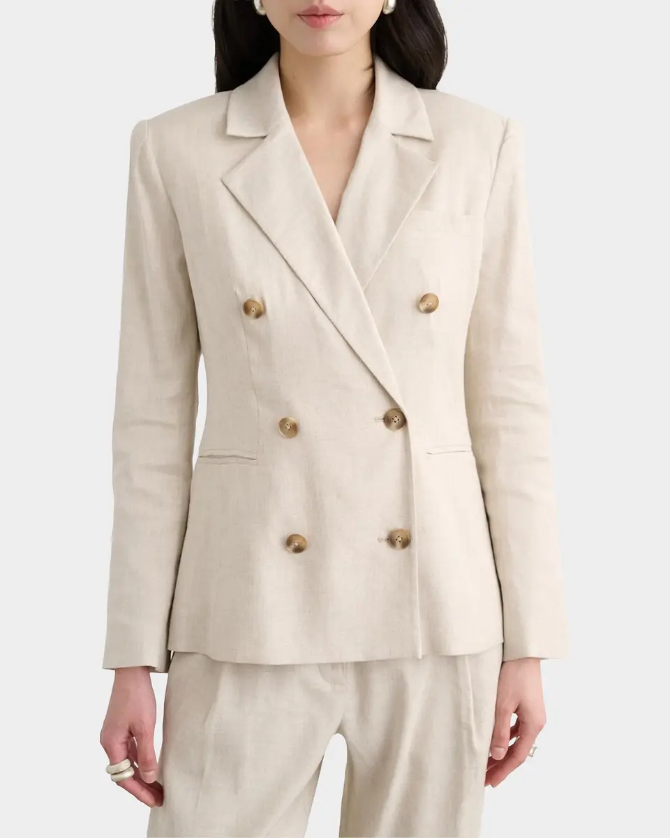 Toccin Jazmin Double-Breasted Blazer | Thumbnail 4