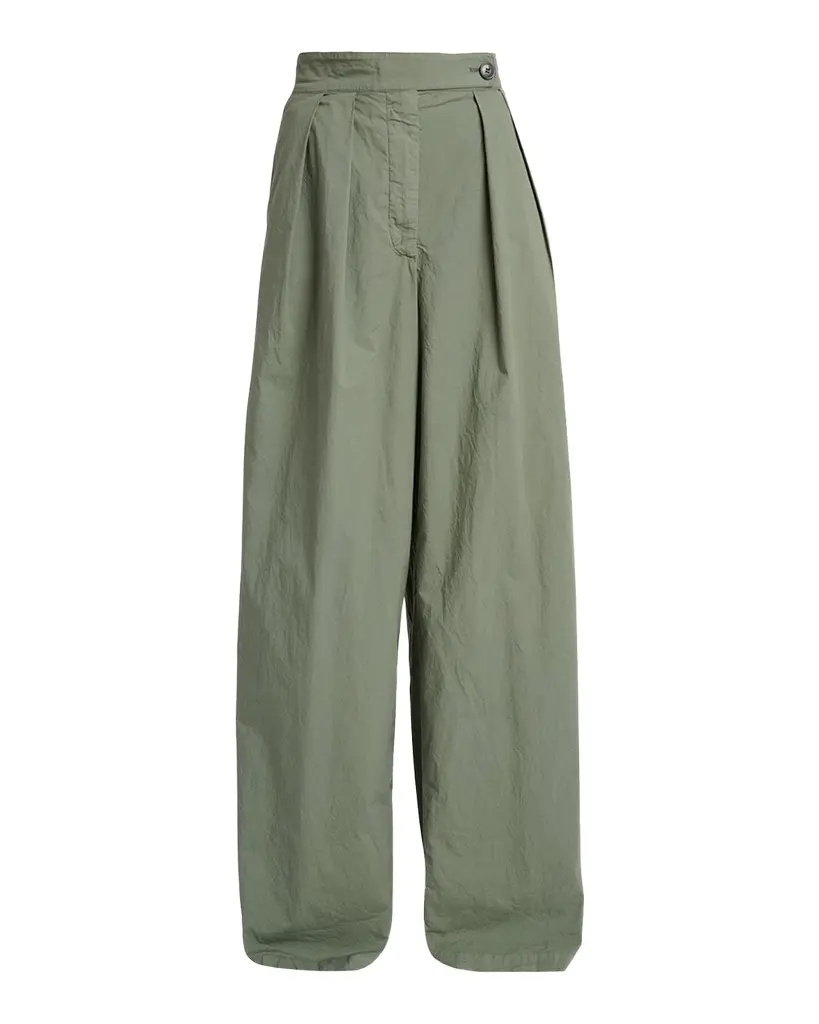 Dries Van Noten Pamplona Pleated Wide-Leg Pants | Image 1 Dries Van Noten Pamplona Pleated Wide-Leg Pants | Image 1
