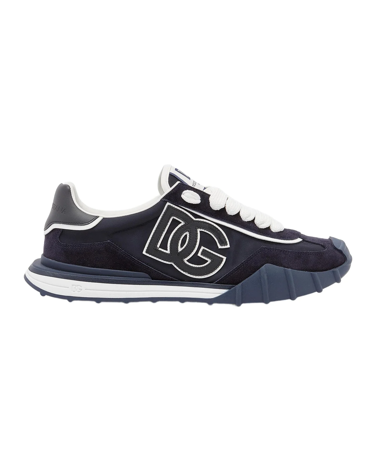 Dolce & Gabbana Men's DG Athletic Nylon and Leather Sneakers