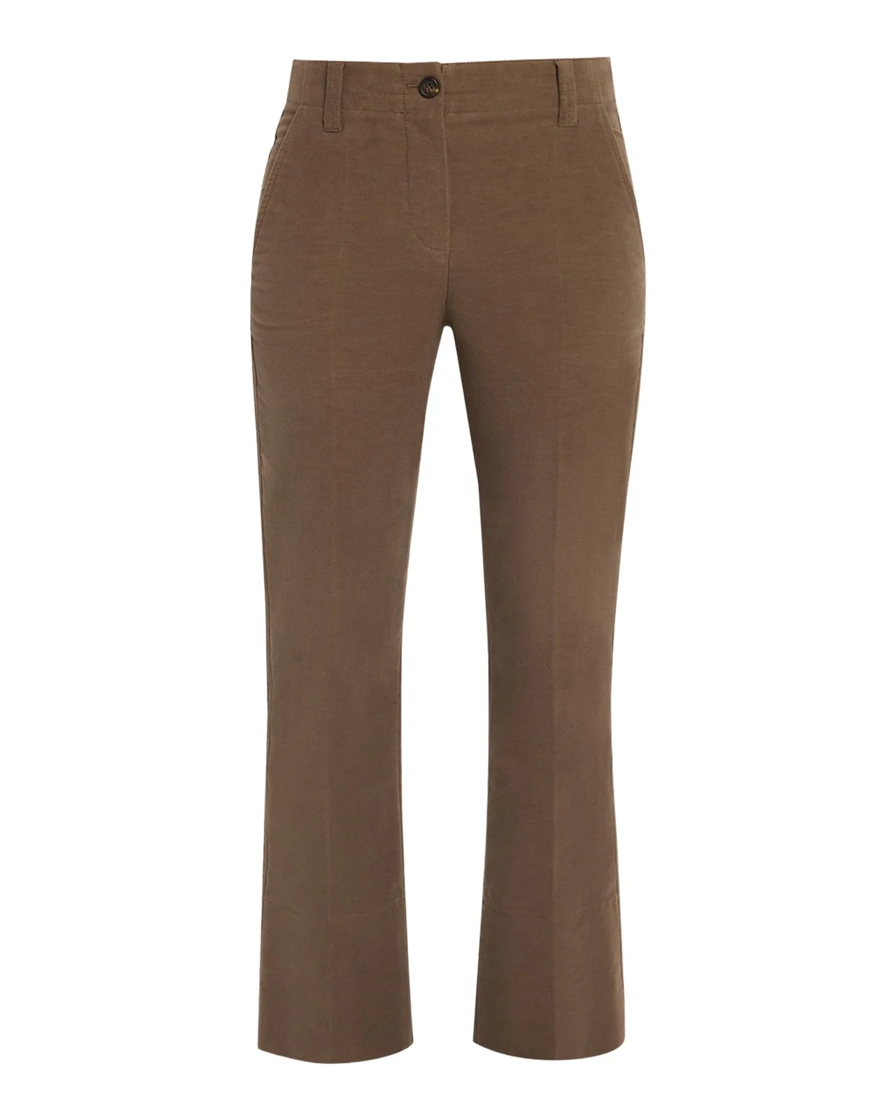 Brunello Cucinelli Stretch Moleskin Flare Pants